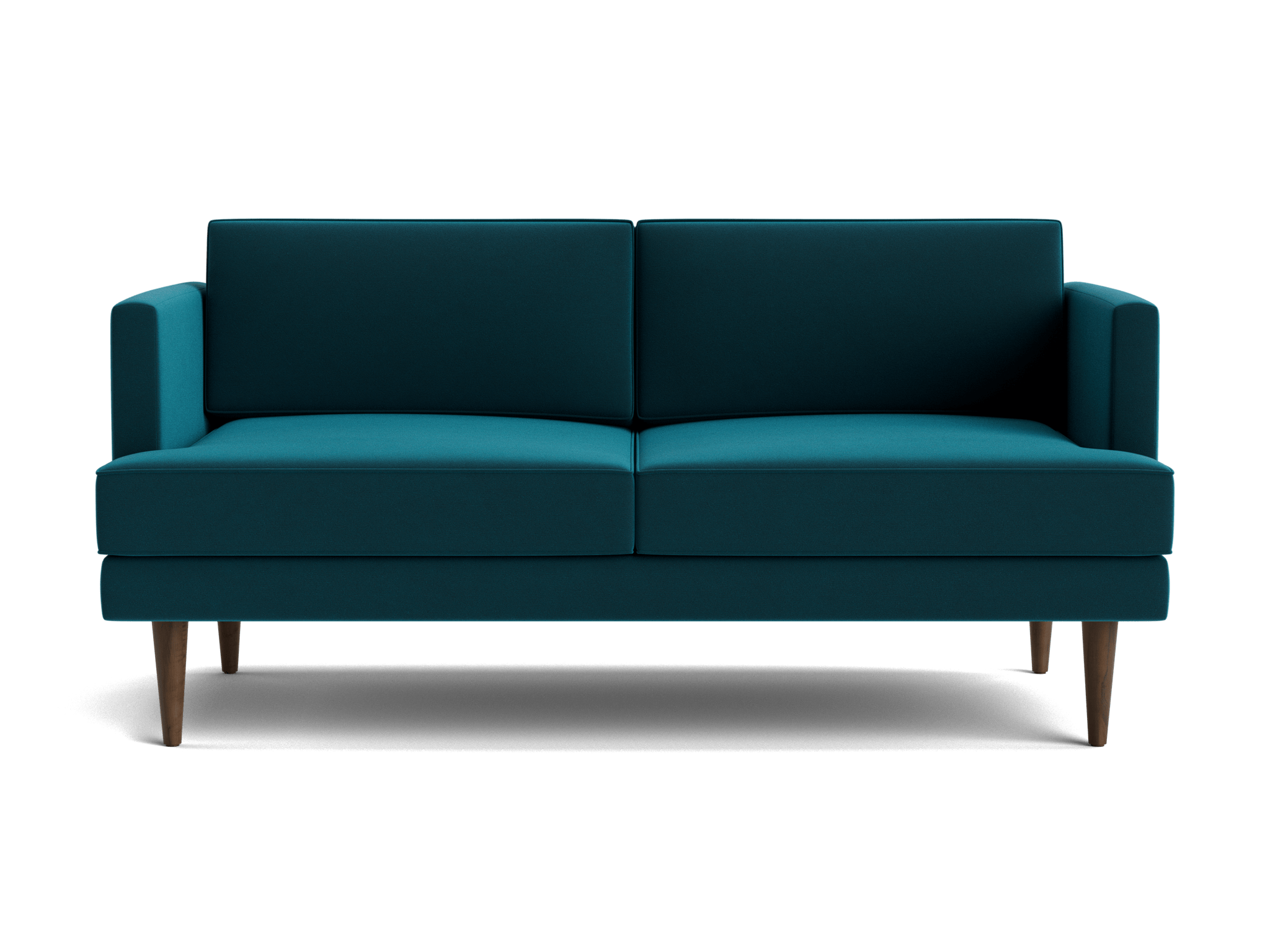 preston 68" sofa royale peacock