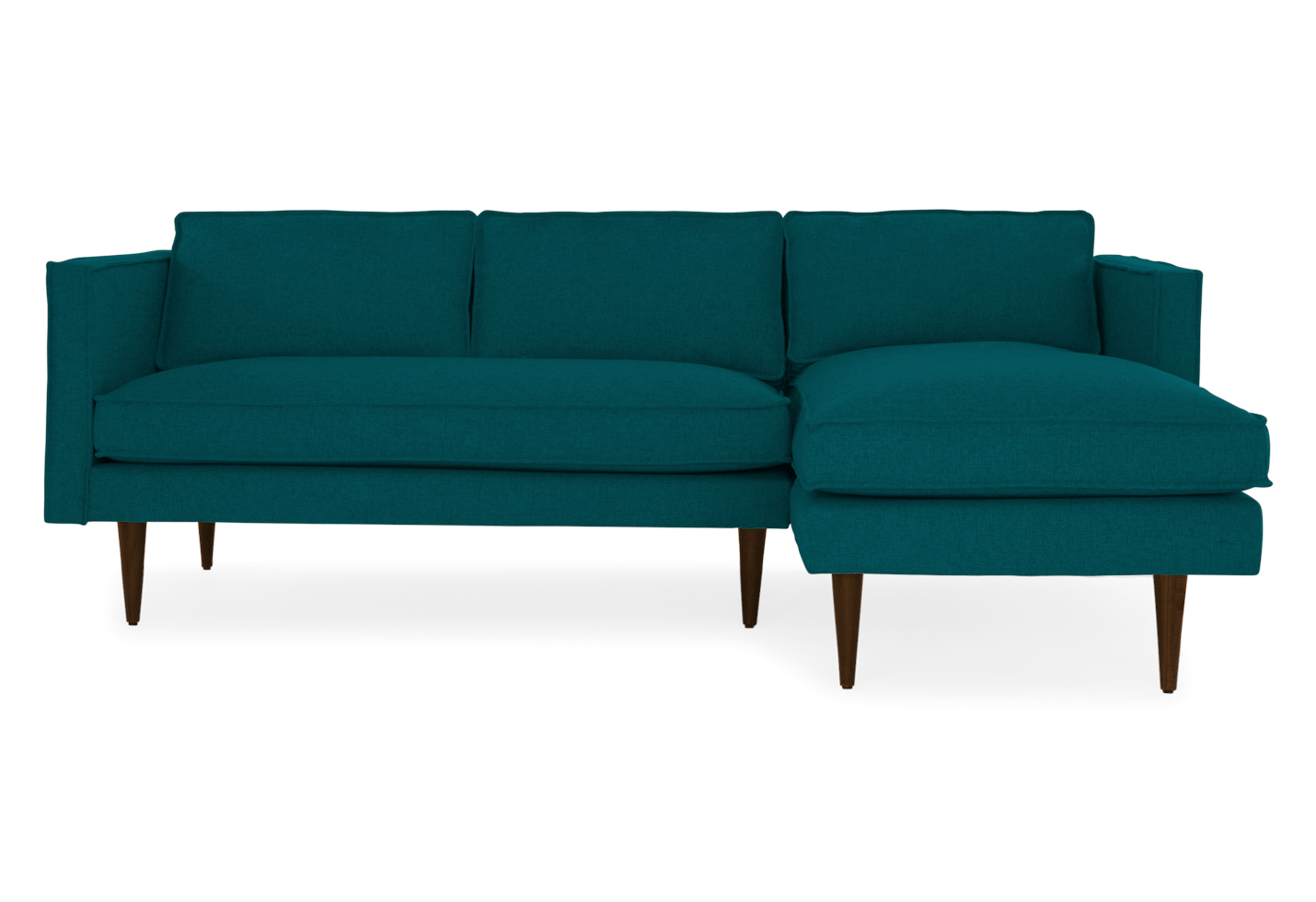 serena sectional lucky turquoise