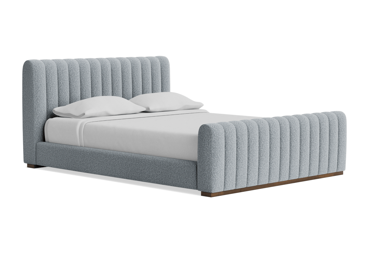 camille bed synergy pewter