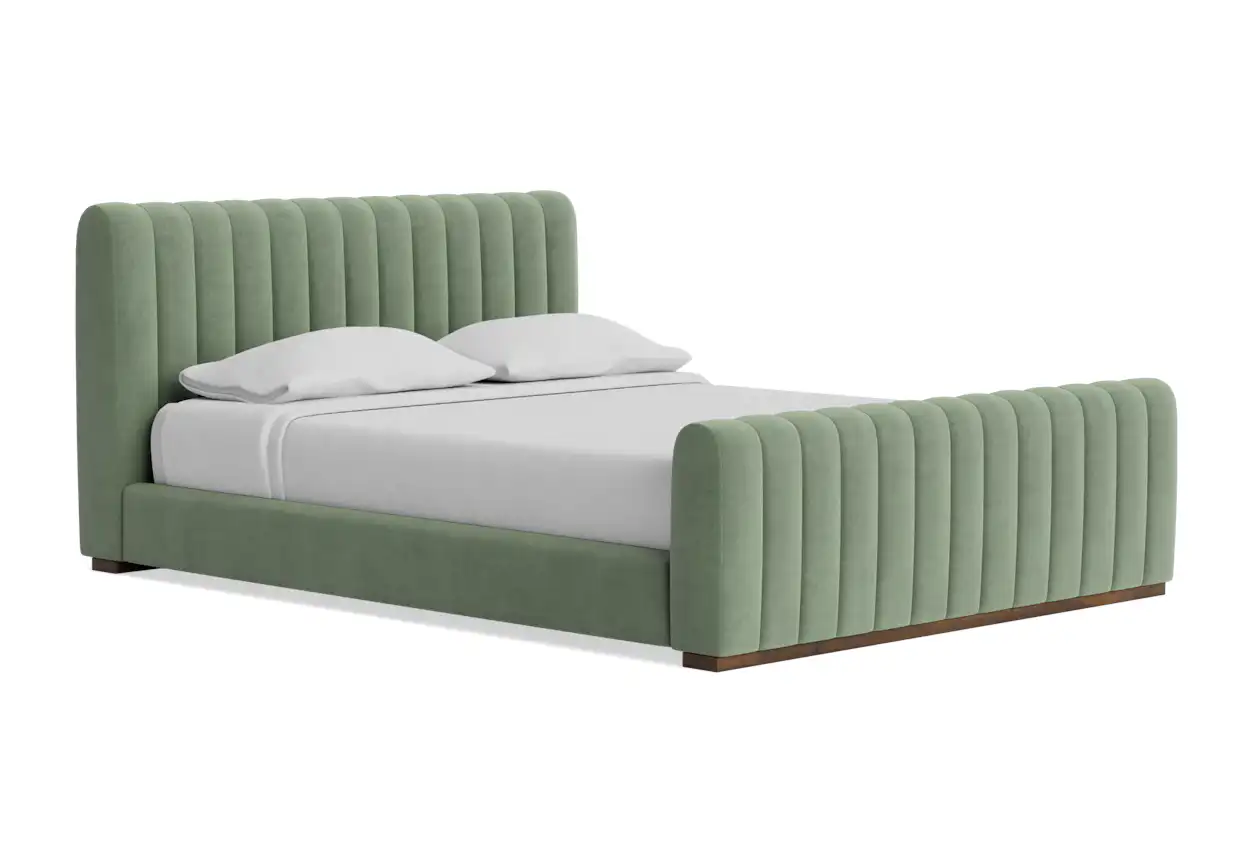 camille bed royale sage
