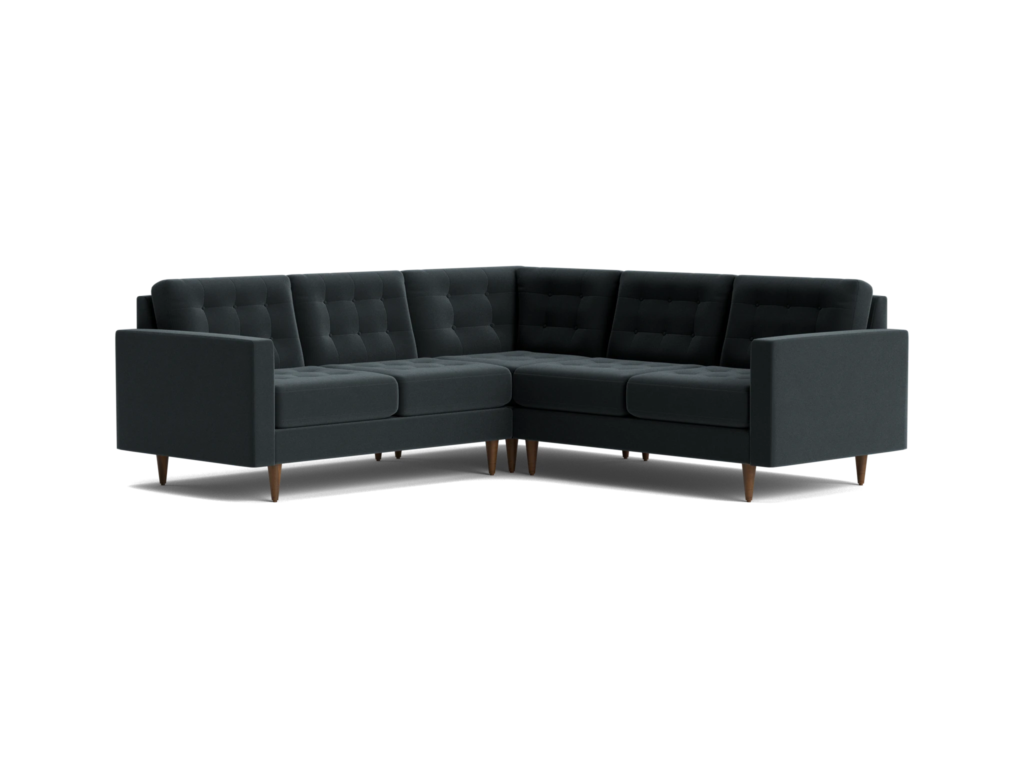 eliot apartment corner sectional %283 piece%29 royale gunmetal