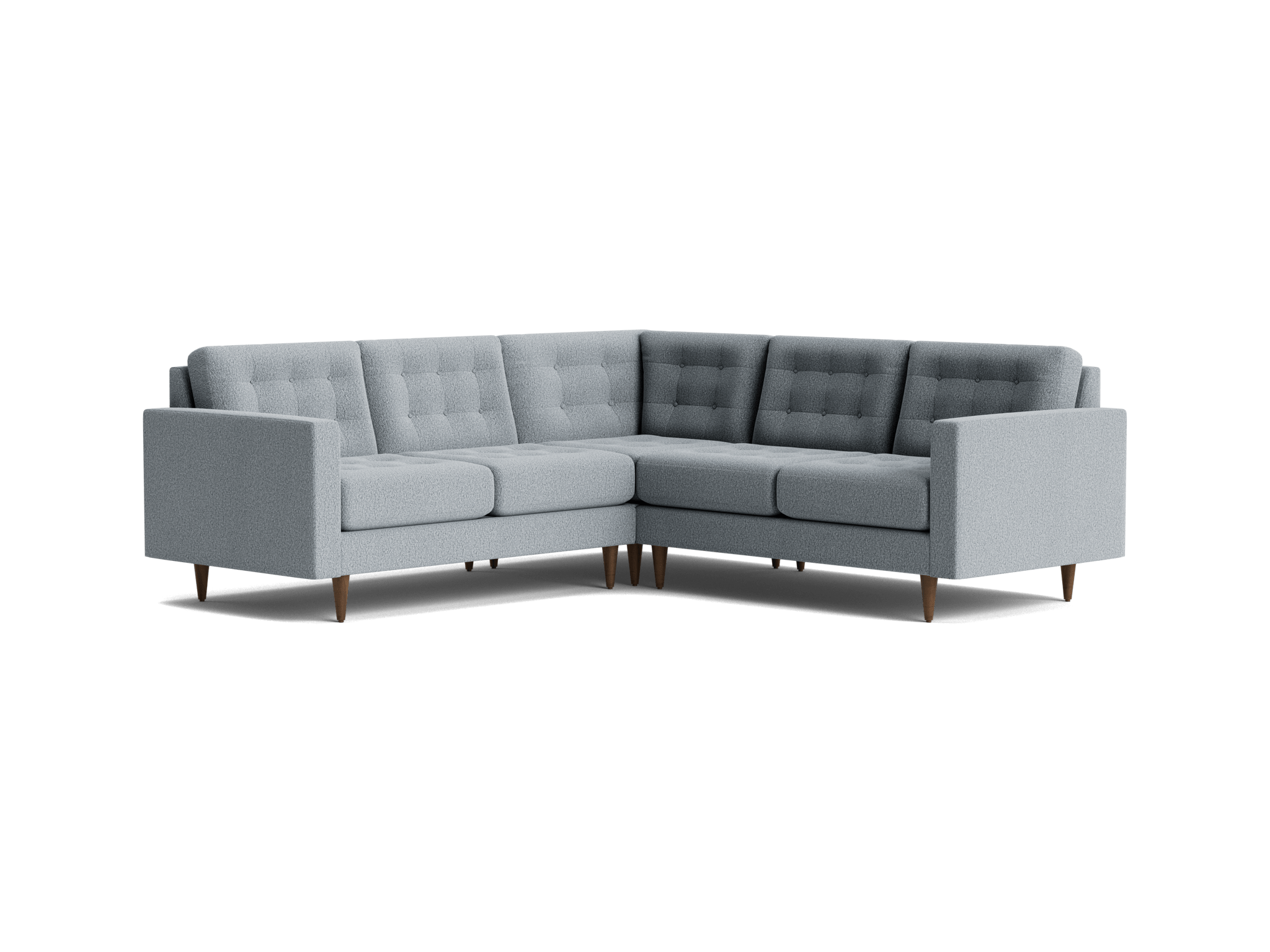 eliot apartment corner sectional piece) synergy pewter