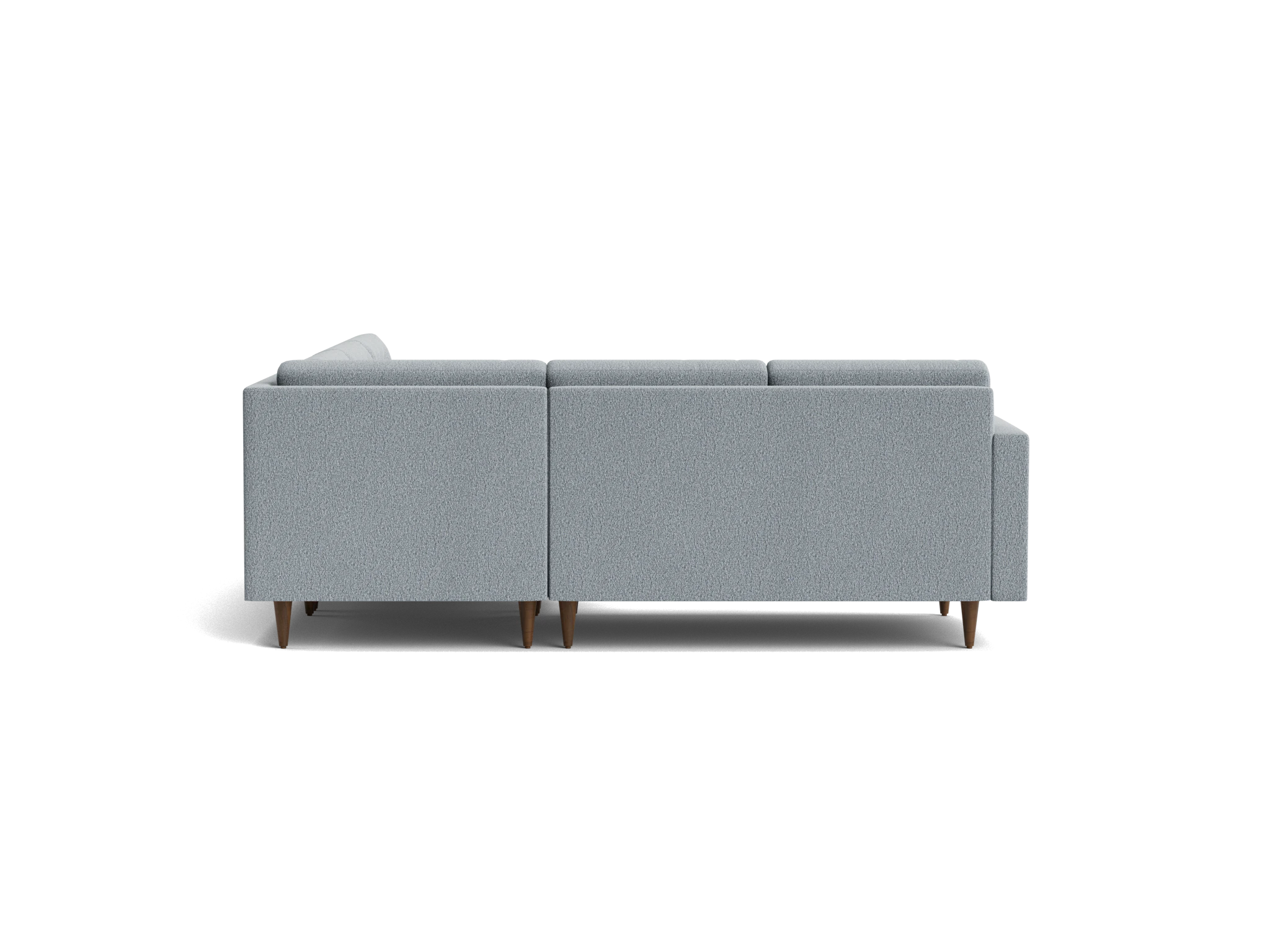 eliot apartment corner sectional %283 piece%29 synergy pewter