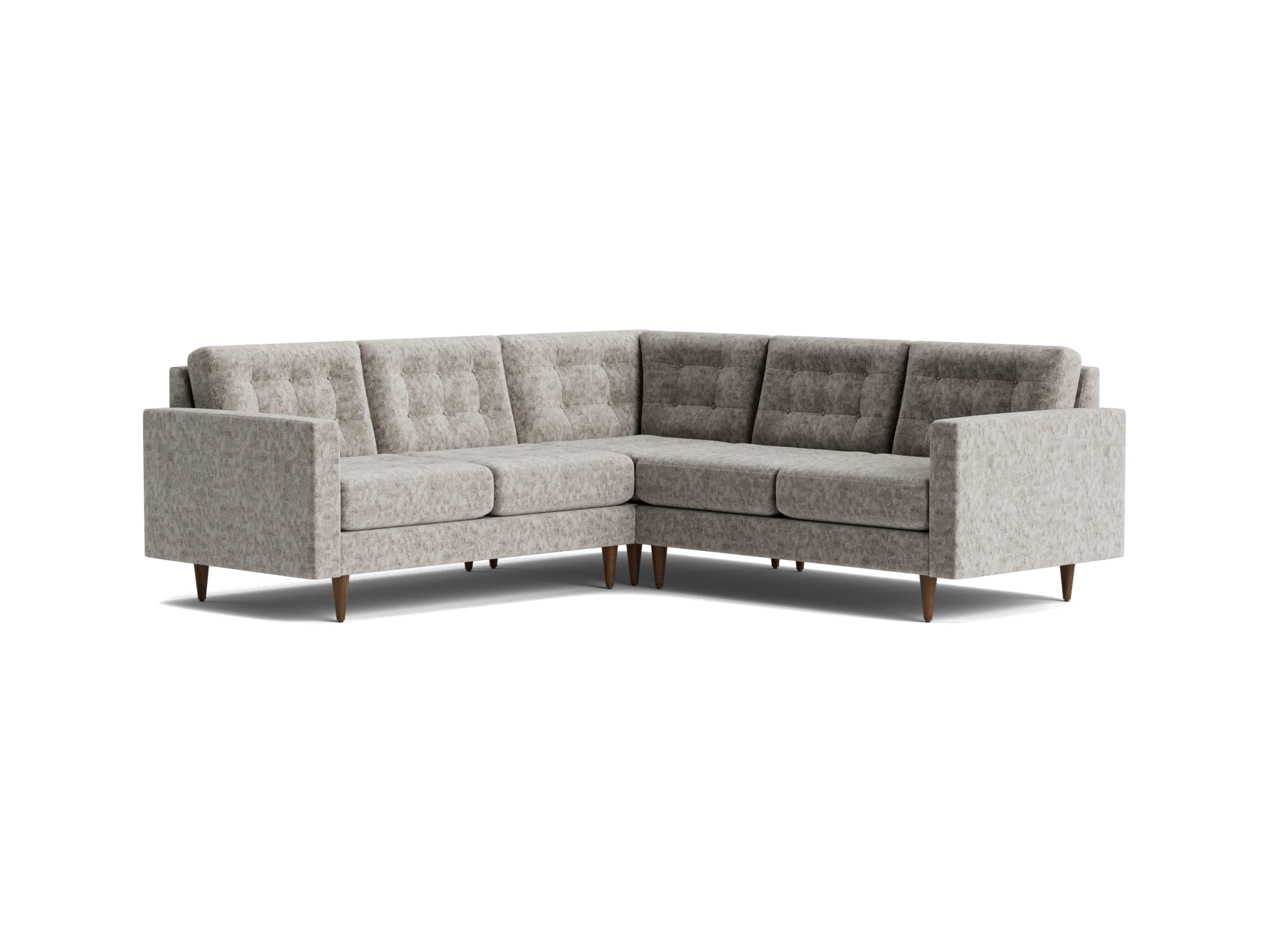 eliot apartment corner sectional %283 piece%29 prime stone