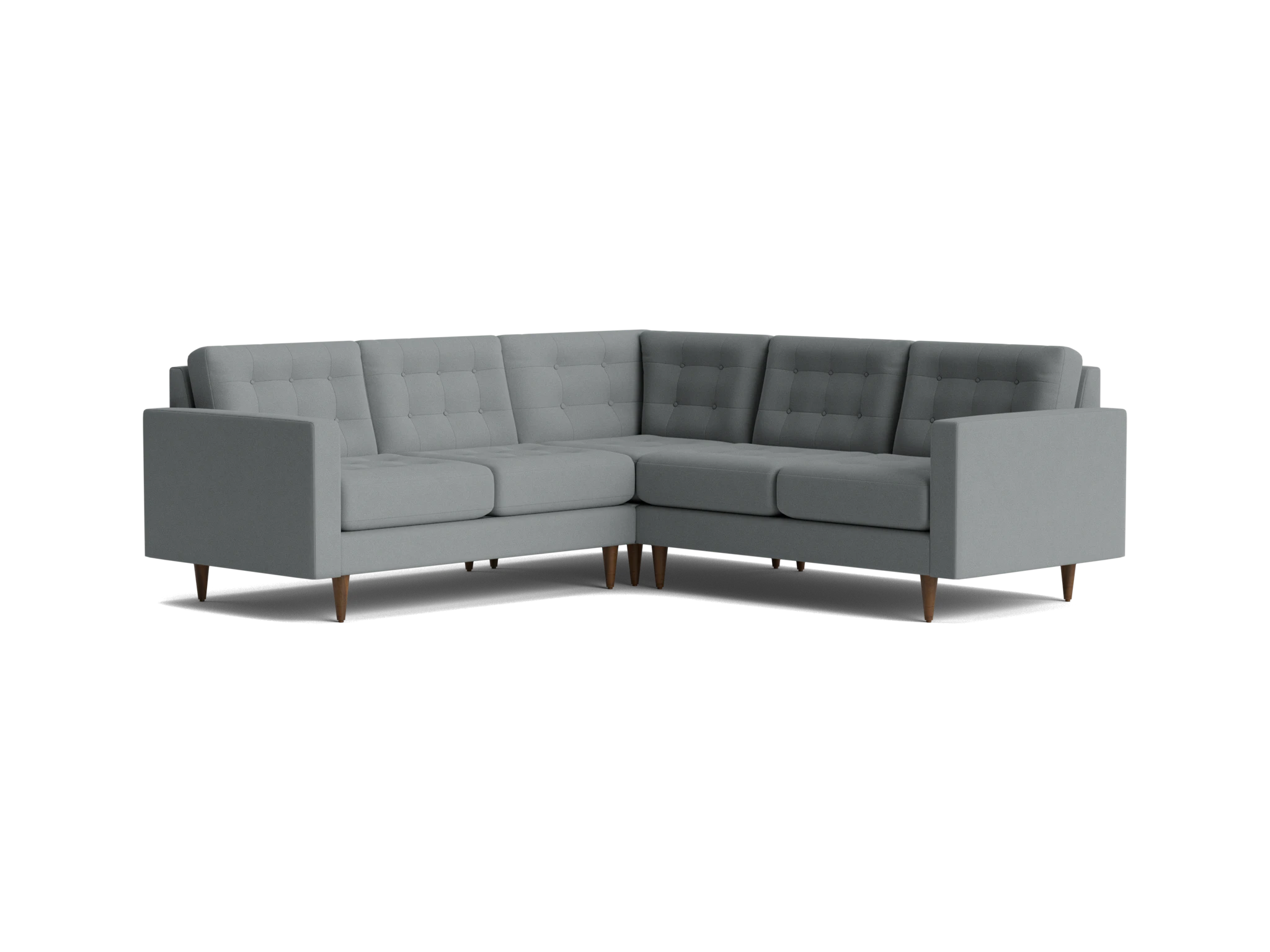 eliot apartment corner sectional %283 piece%29 royale ash