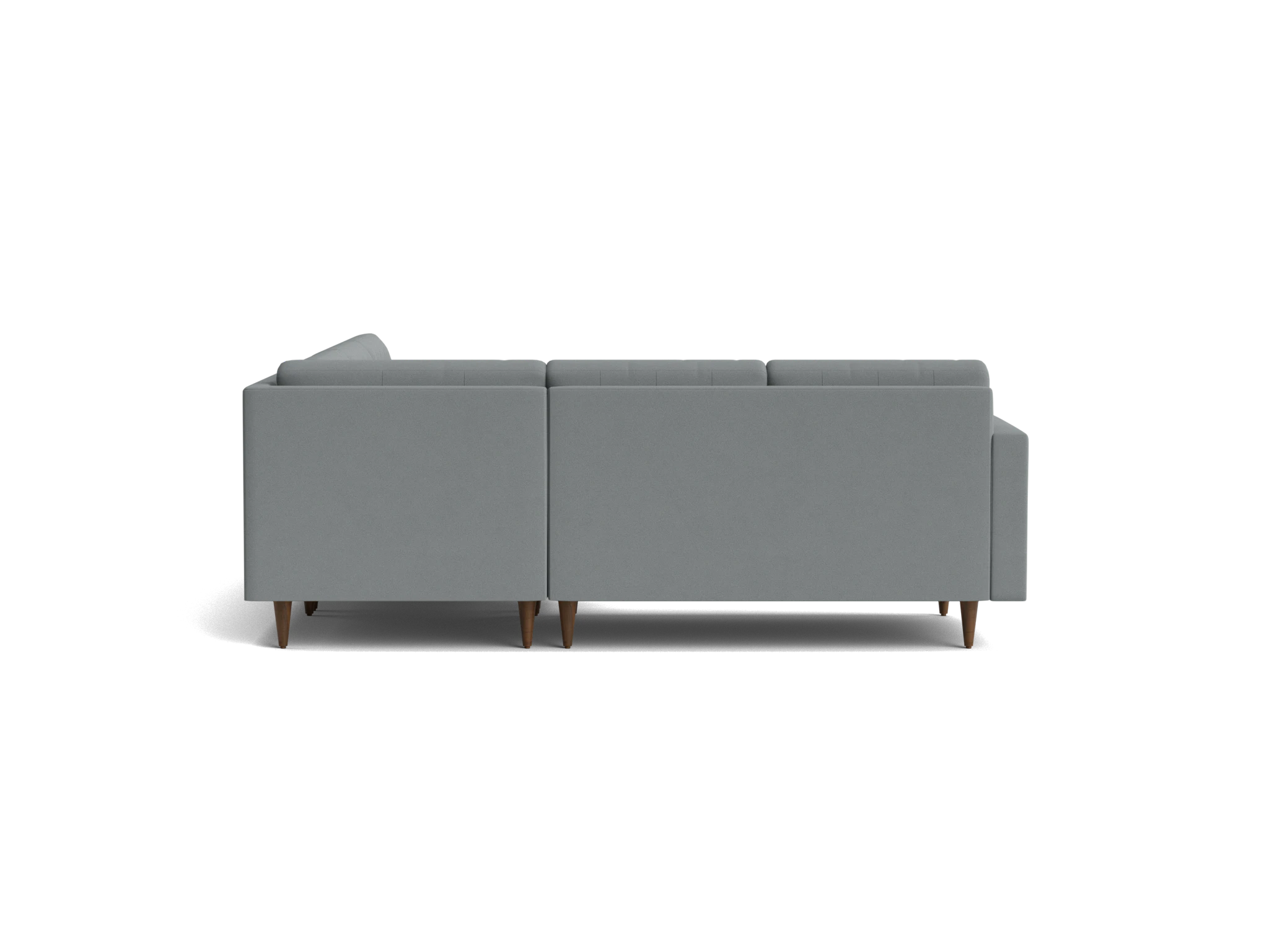 eliot apartment corner sectional %283 piece%29 royale ash