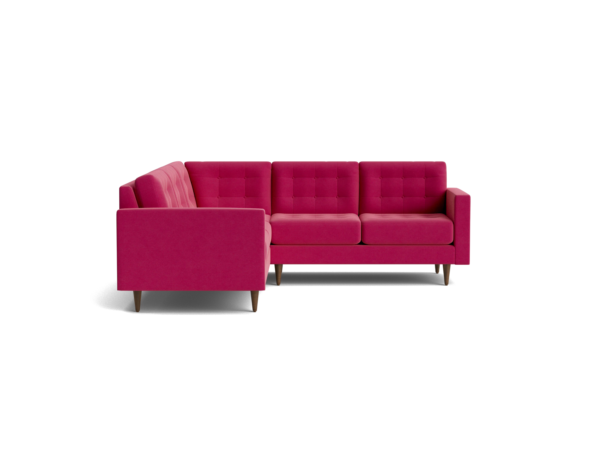 eliot apartment corner sectional %283 piece%29 royale berry