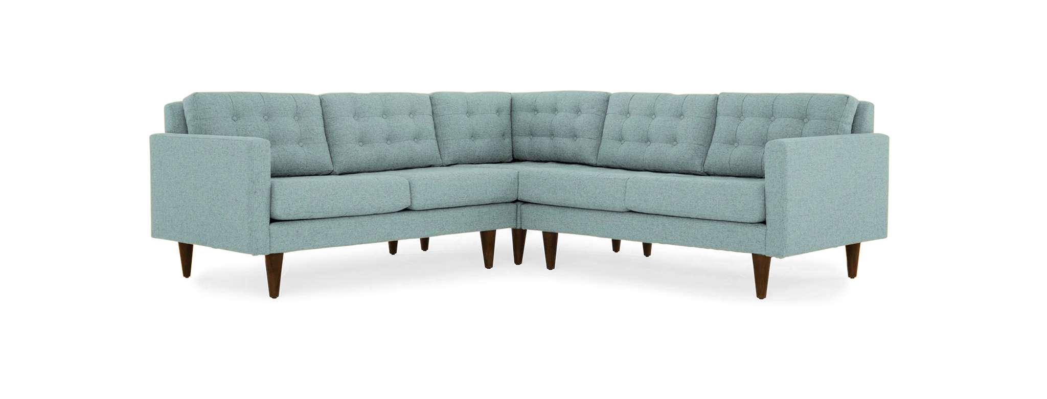 eliot apartment corner sectional %283 piece%29 sunbrella premier sea