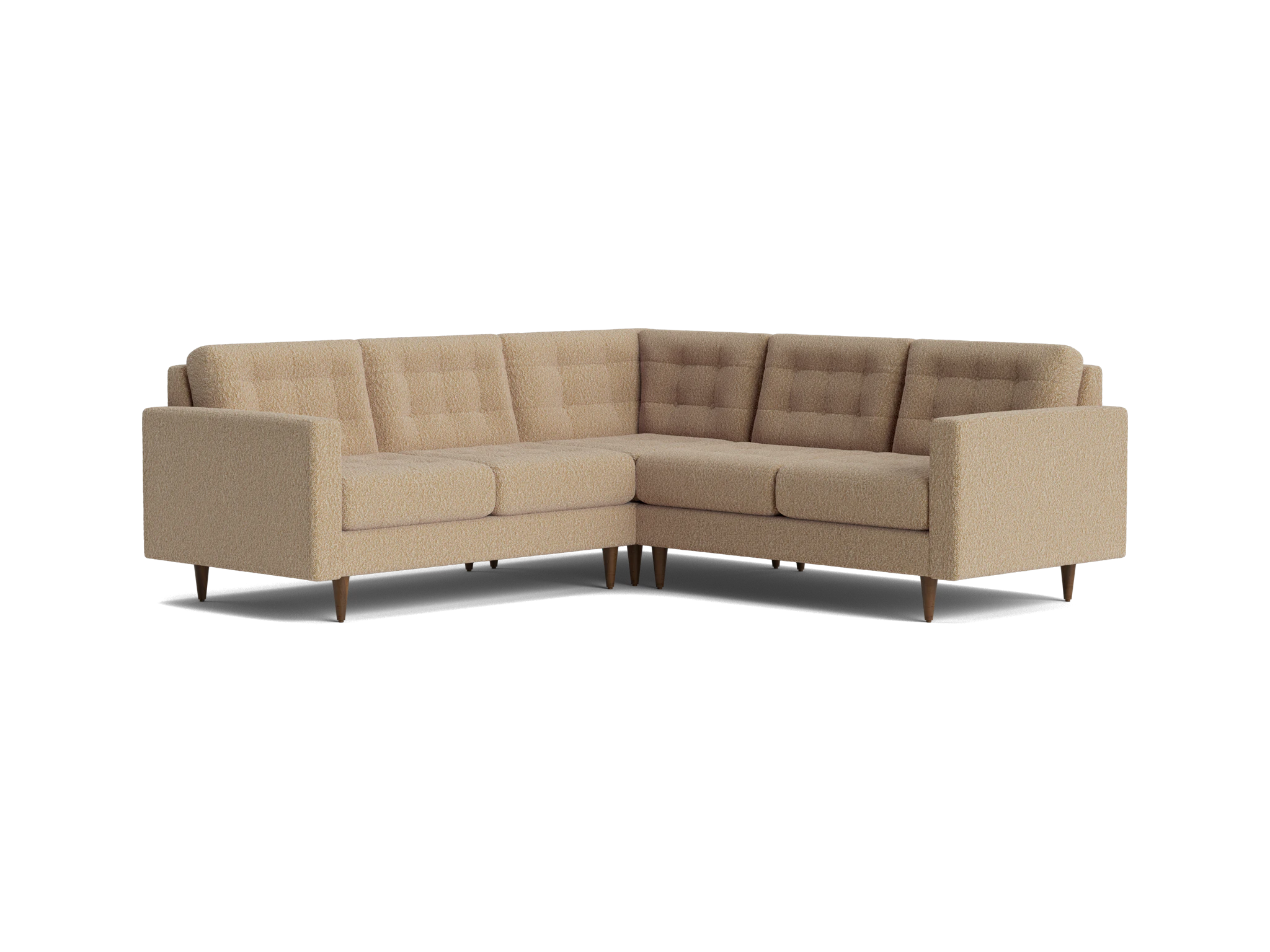 eliot apartment corner sectional %283 piece%29 bubbly cream soda