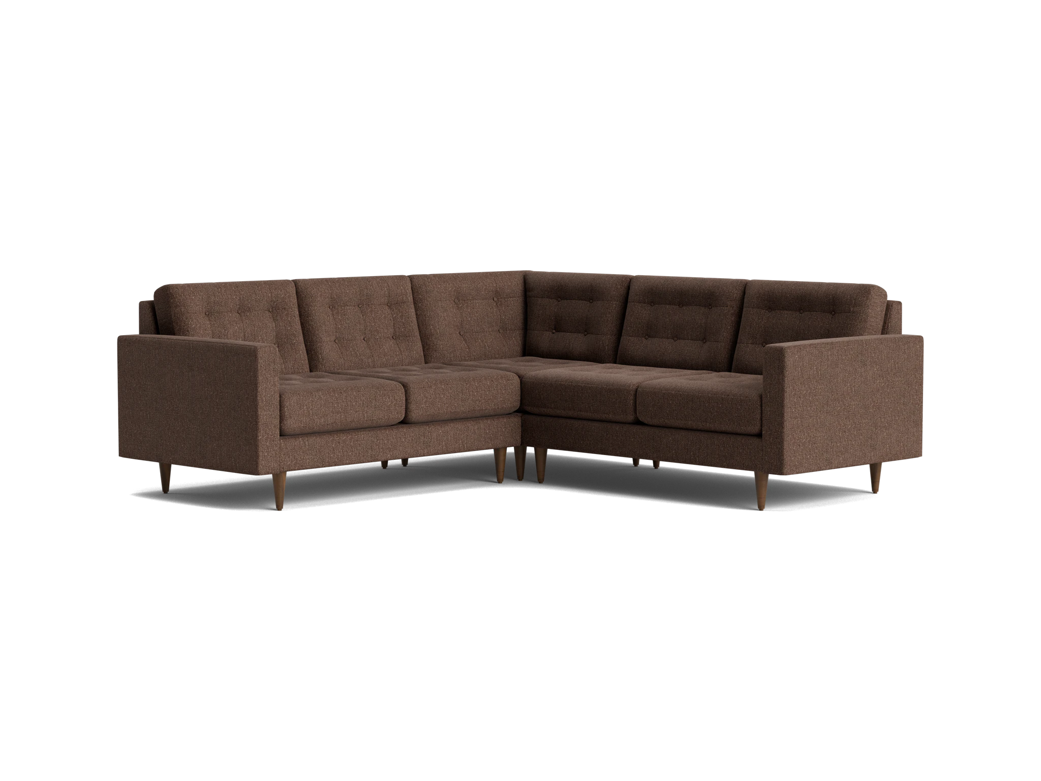 eliot apartment corner sectional %283 piece%29 resource truffle