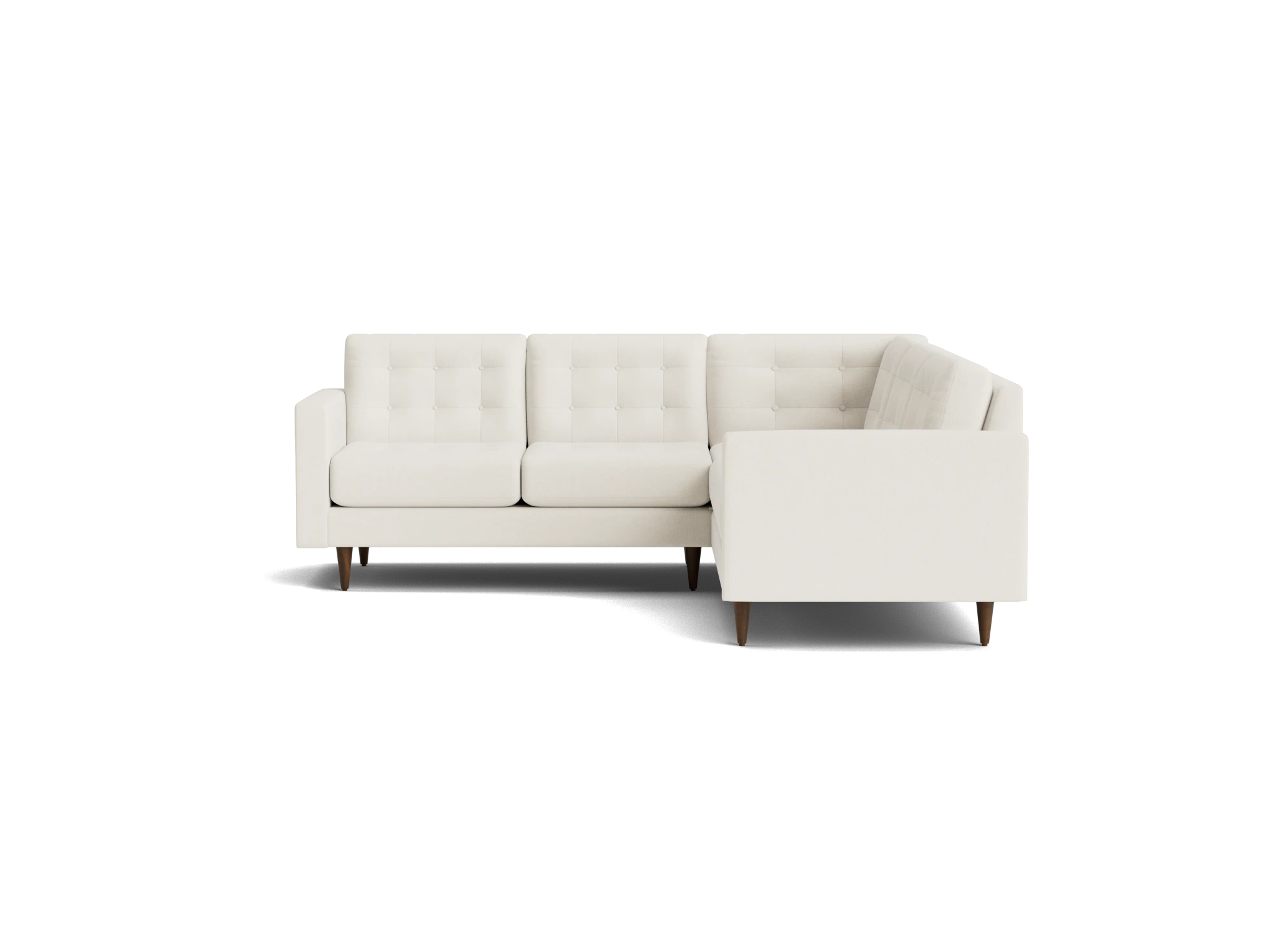 eliot apartment corner sectional %283 piece%29 leuven snow