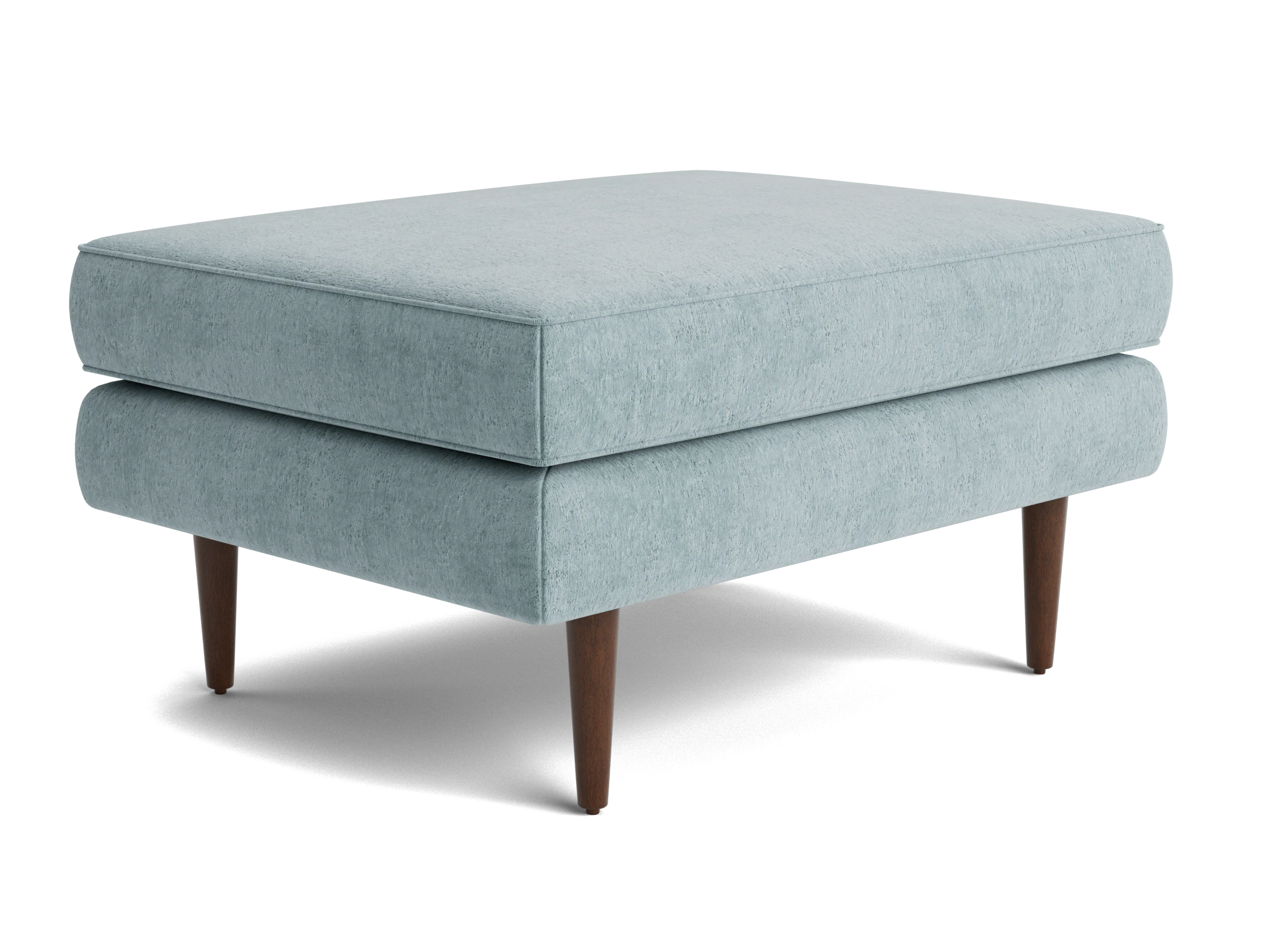 preston ottoman plush mist