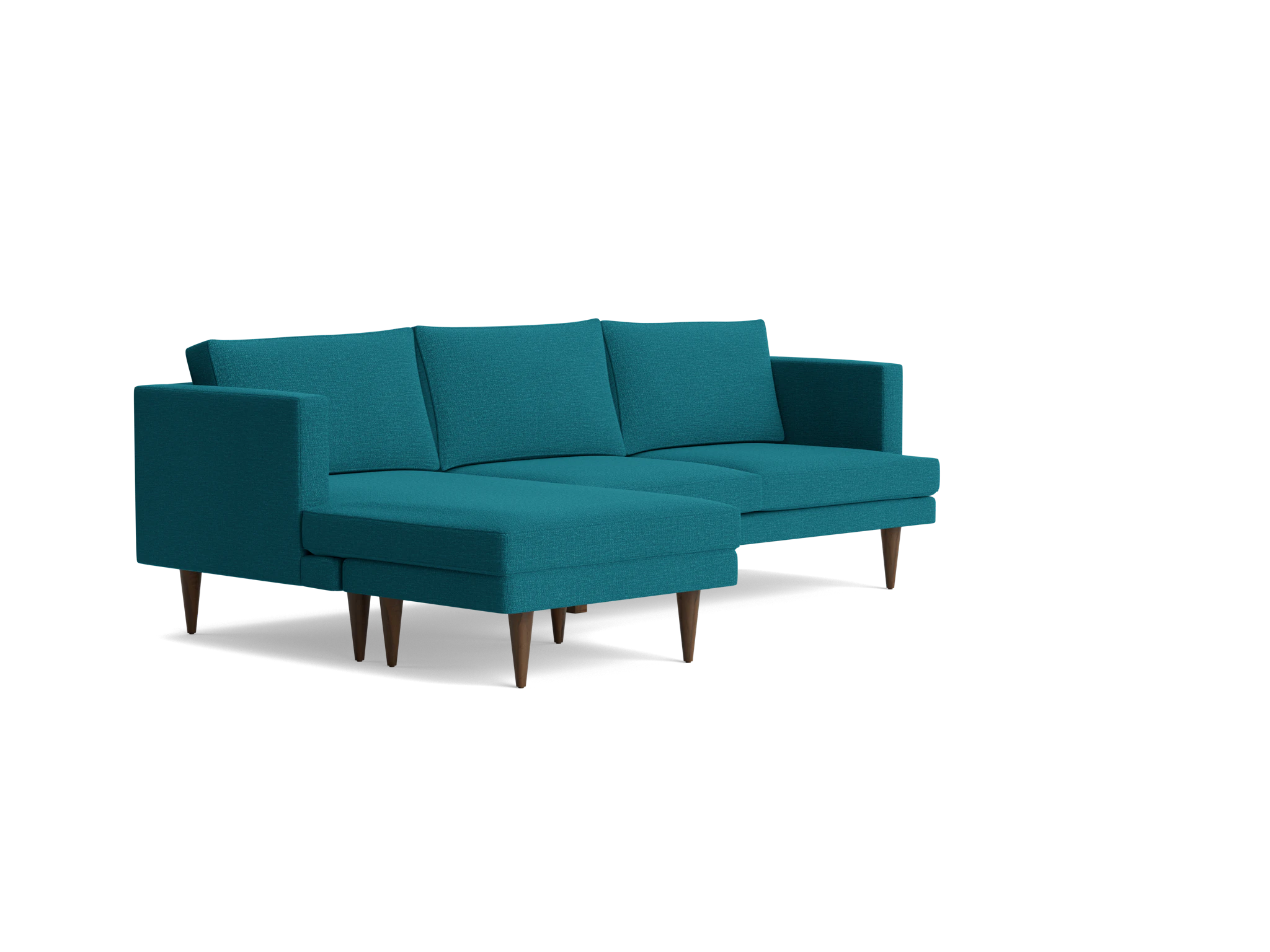 preston reversible sectional key largo zenith teal