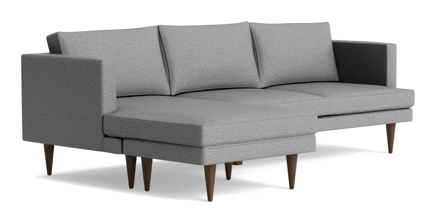 preston reversible sectional essence ash
