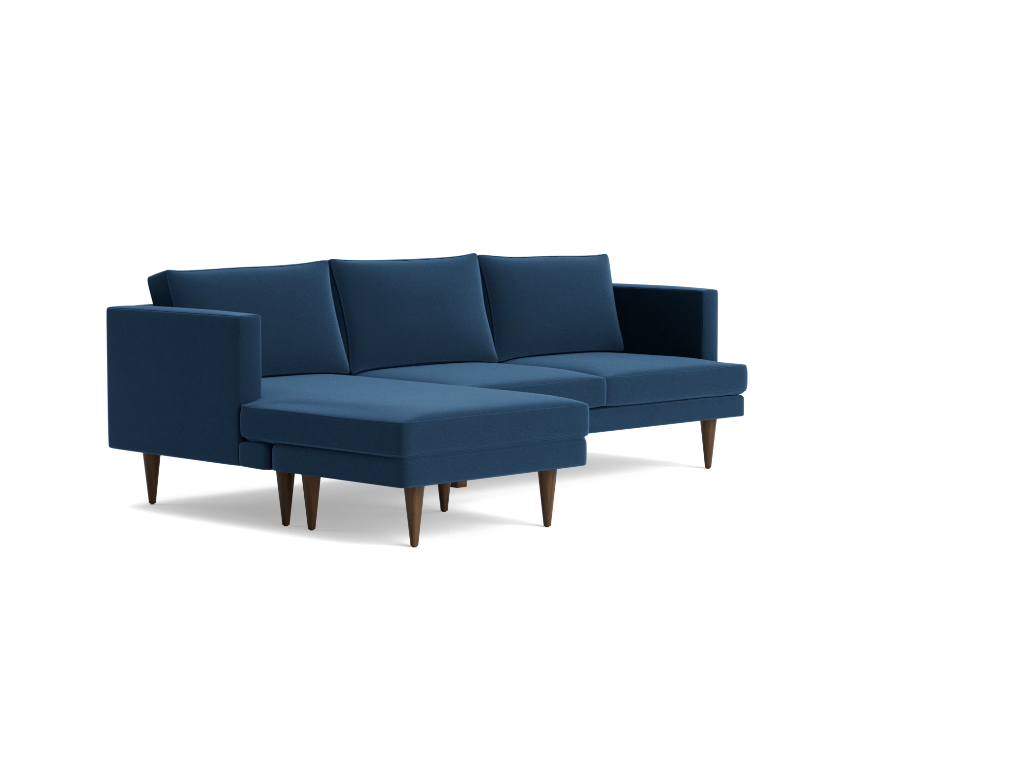 preston reversible sectional royale cobalt