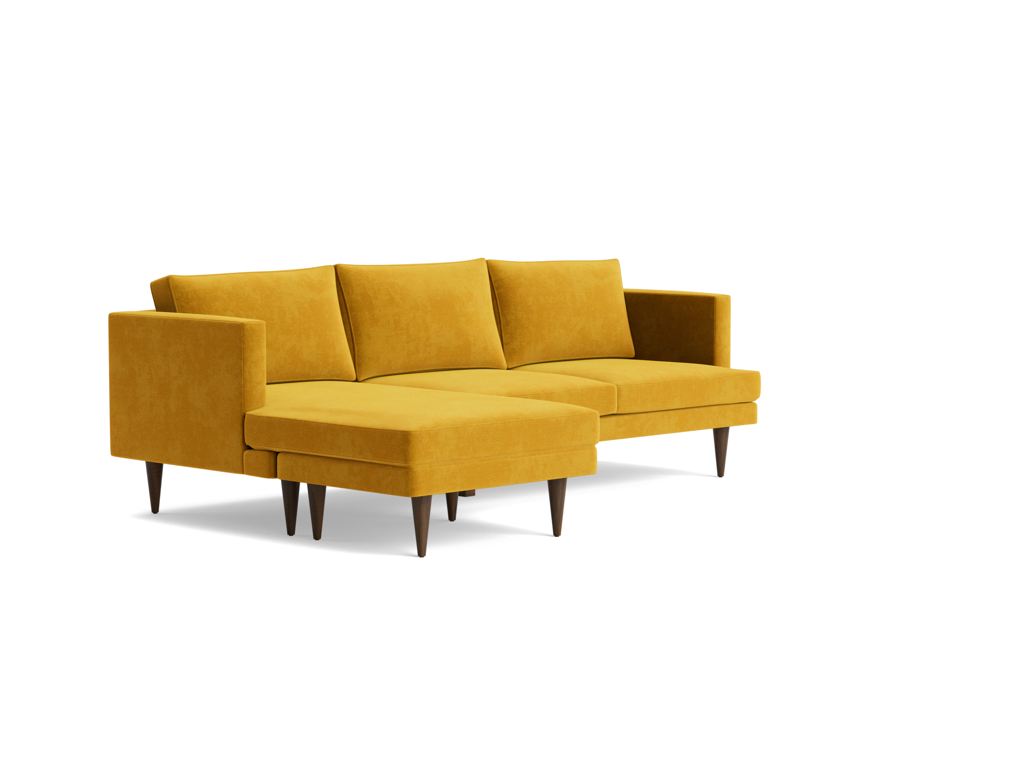 preston reversible sectional harper amber gold
