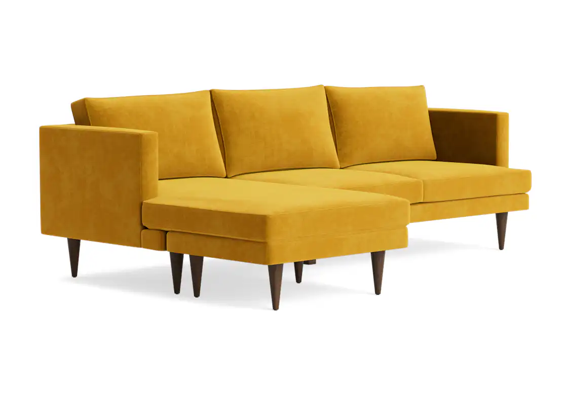 preston reversible sectional harper amber gold