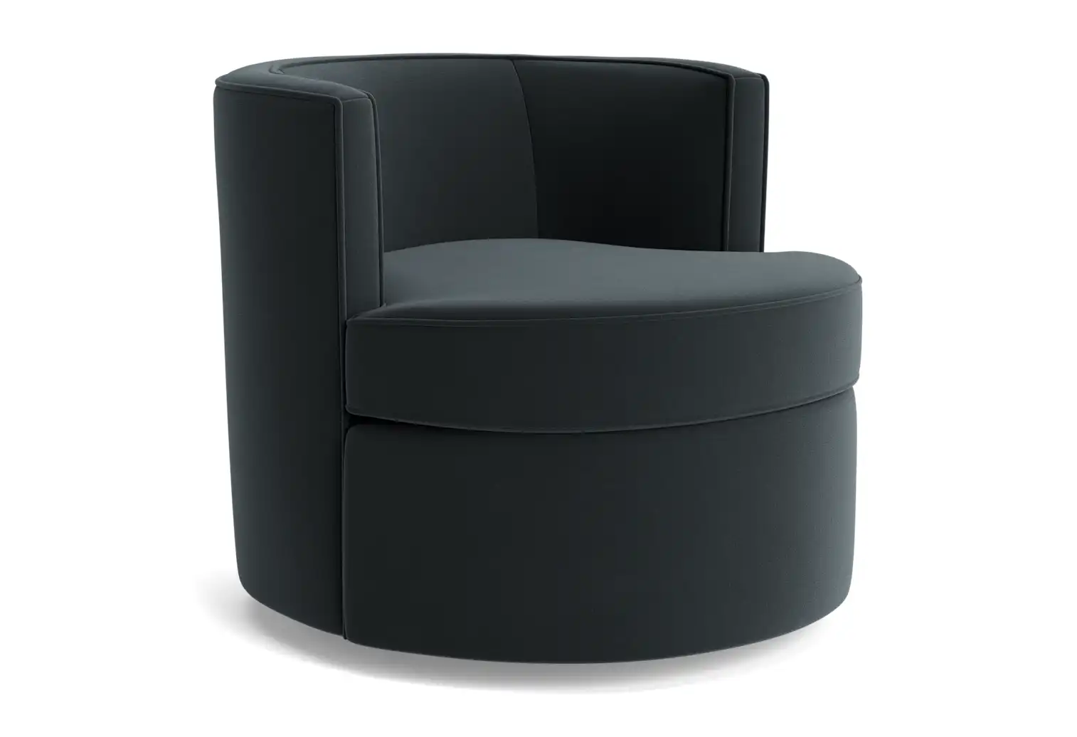 carly swivel chair royale gunmetal