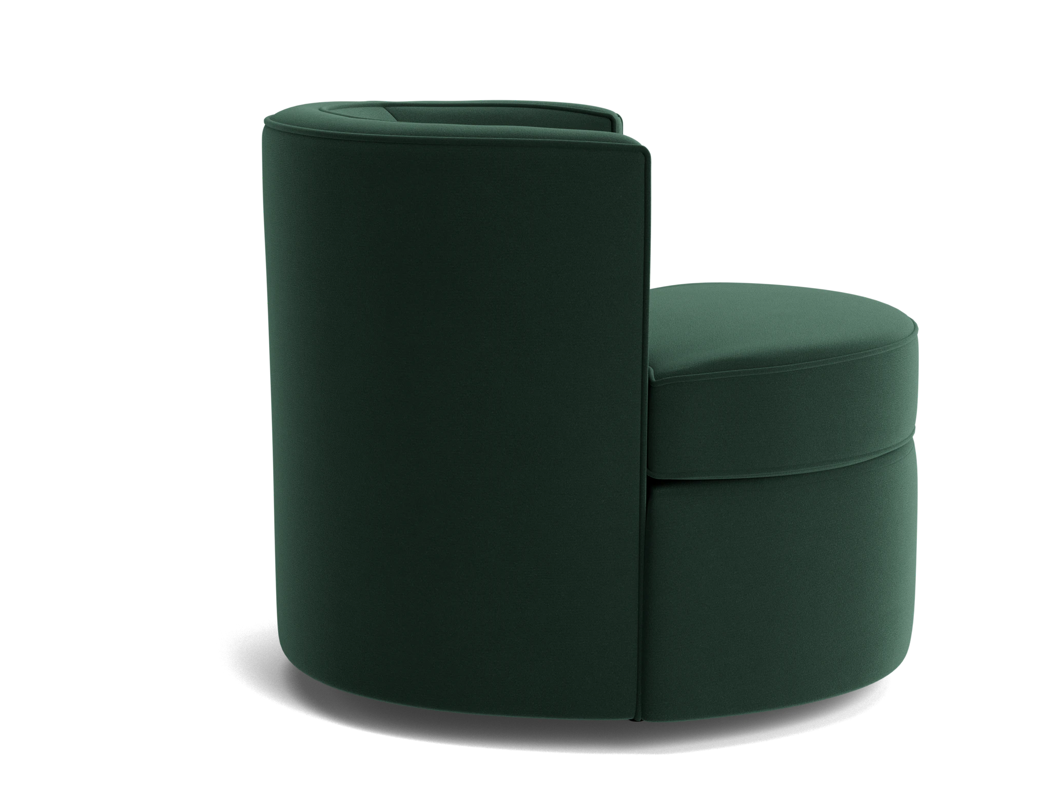 carly swivel chair royale evergreen