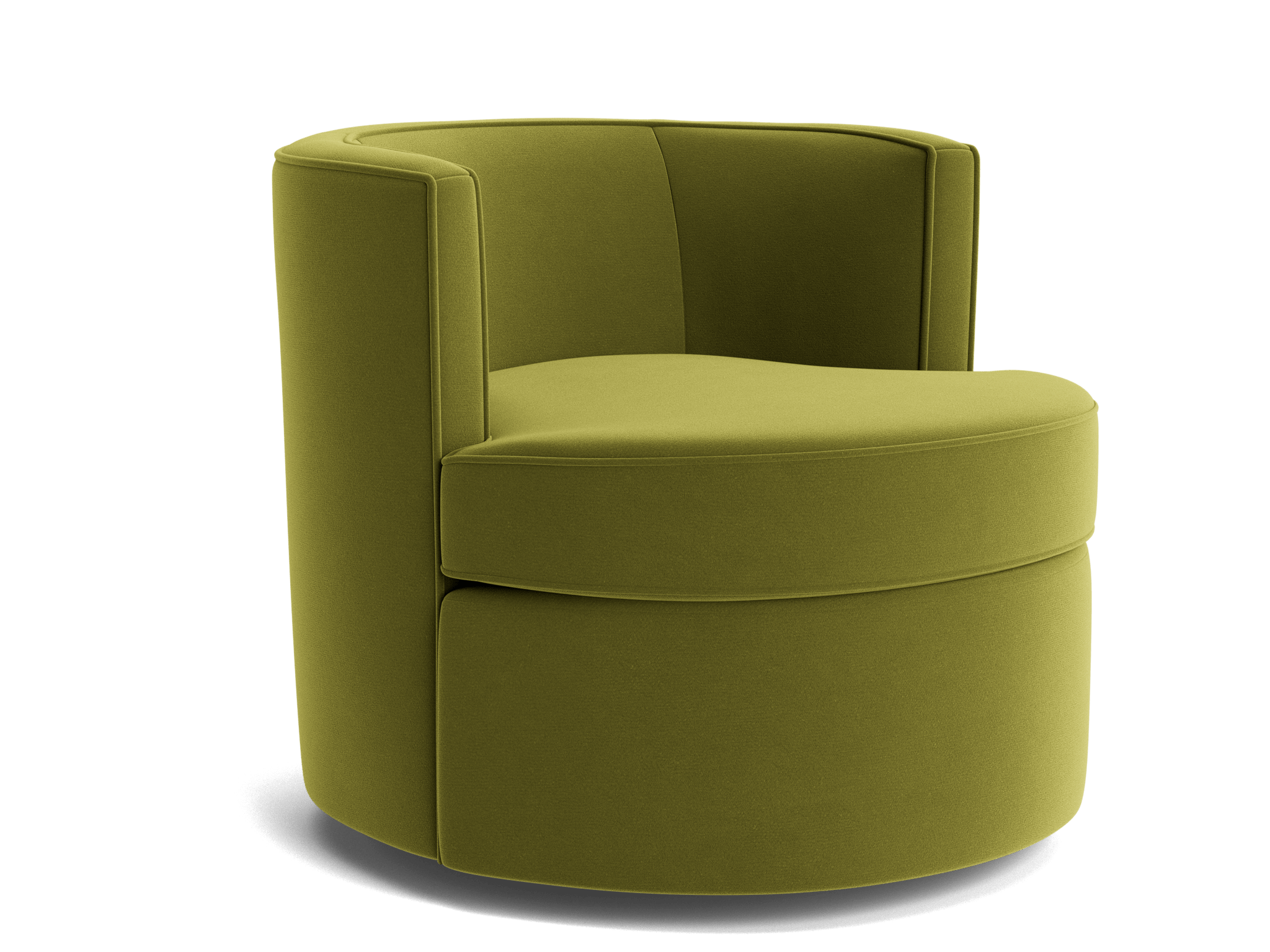 carly swivel chair royale apple