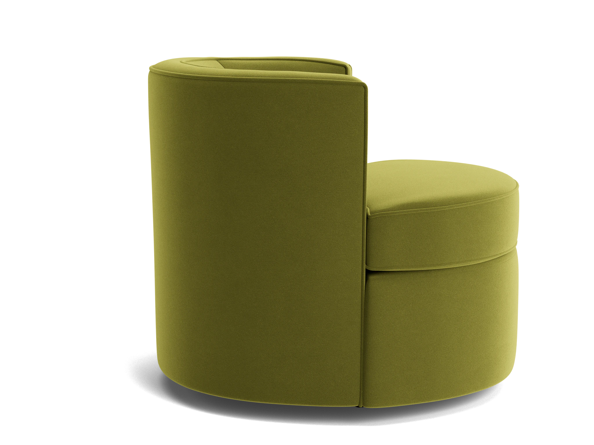 carly swivel chair royale apple