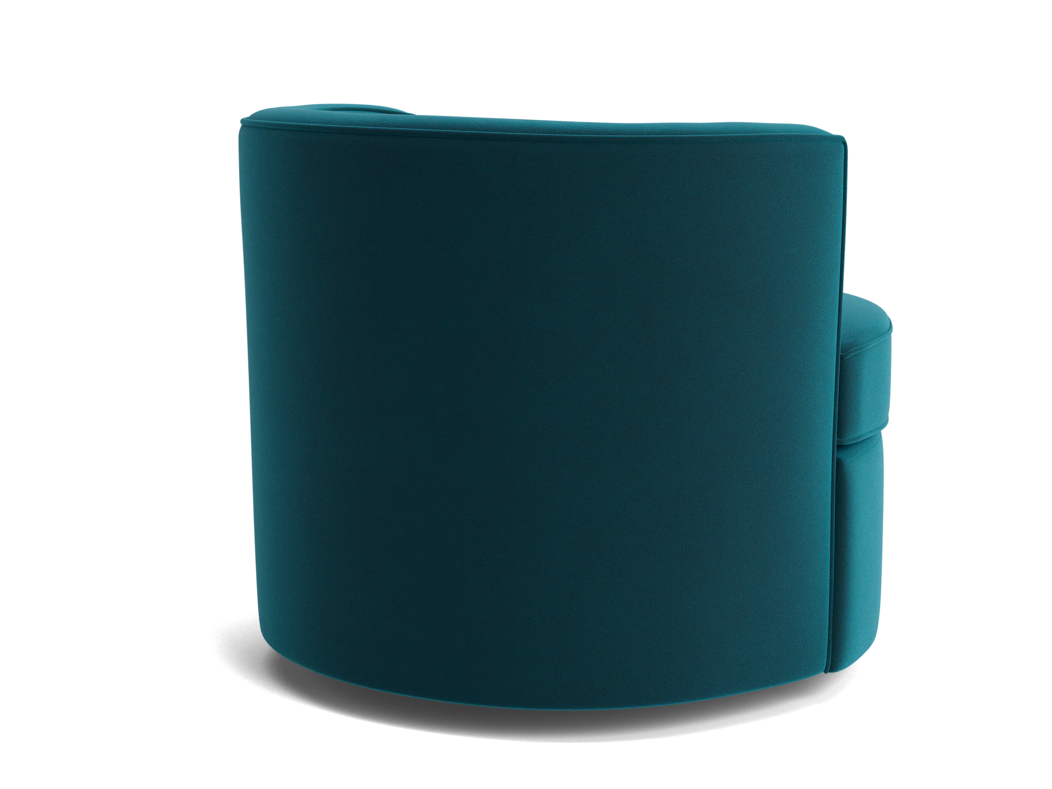carly swivel chair royale peacock