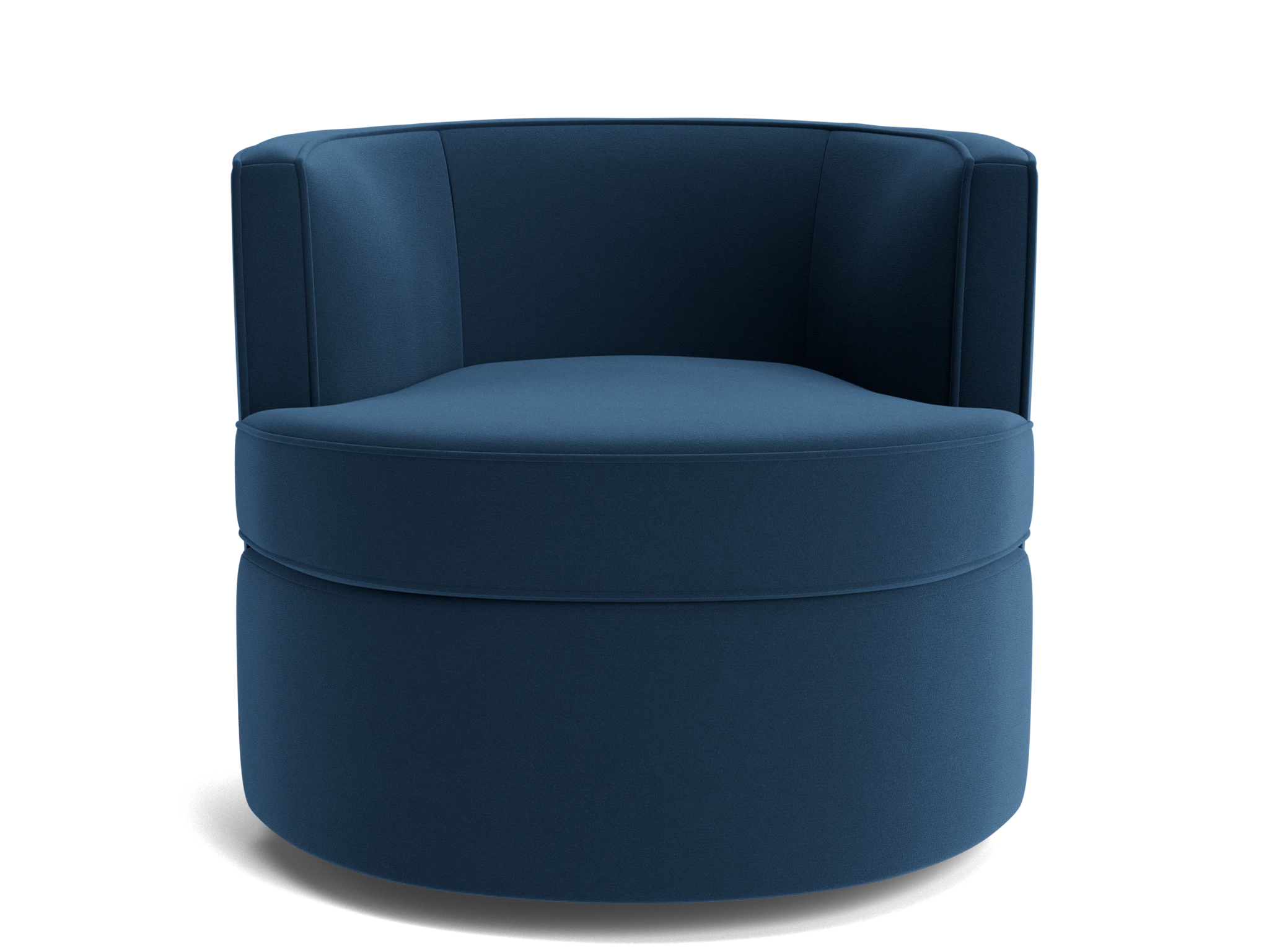 carly swivel chair royale cobalt
