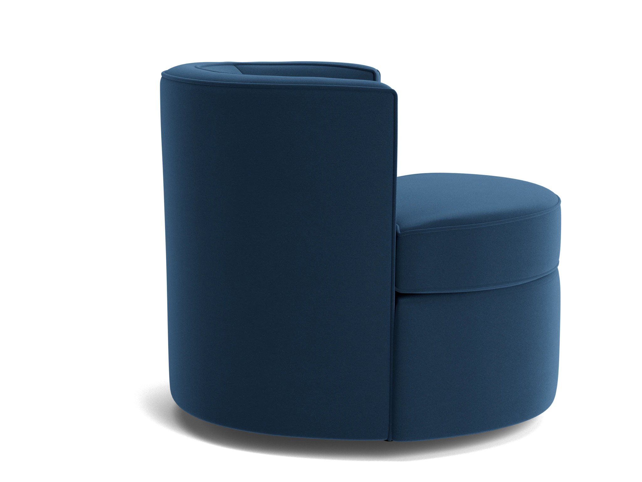 carly swivel chair royale cobalt