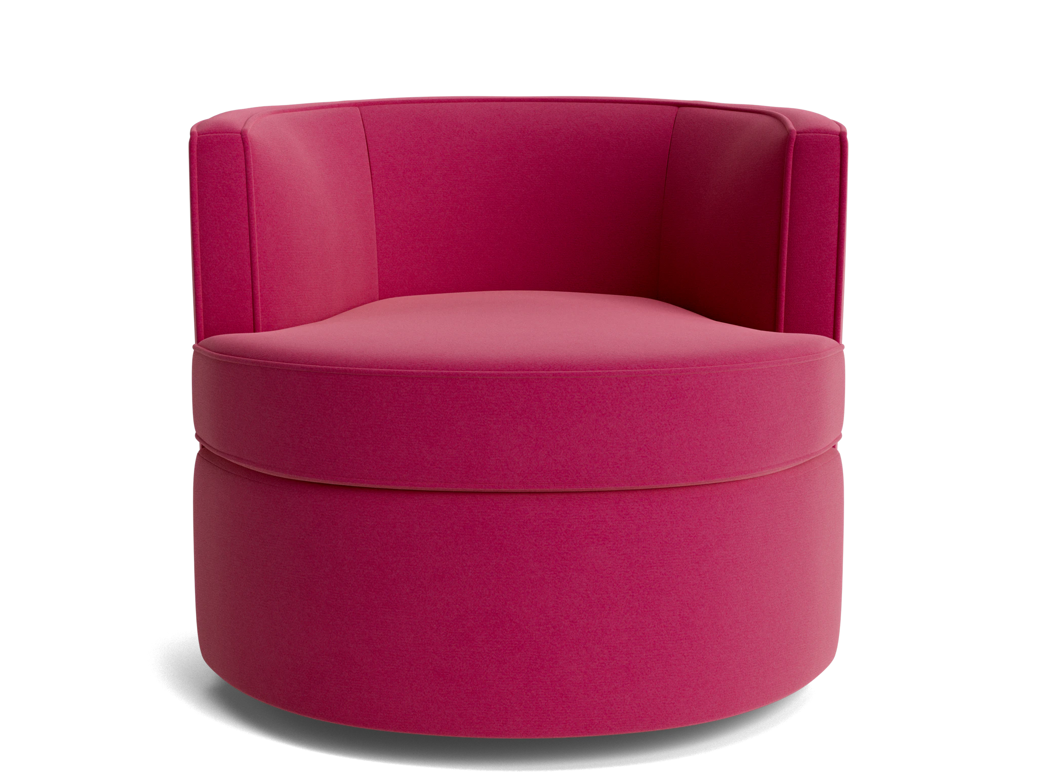 carly swivel chair royale berry