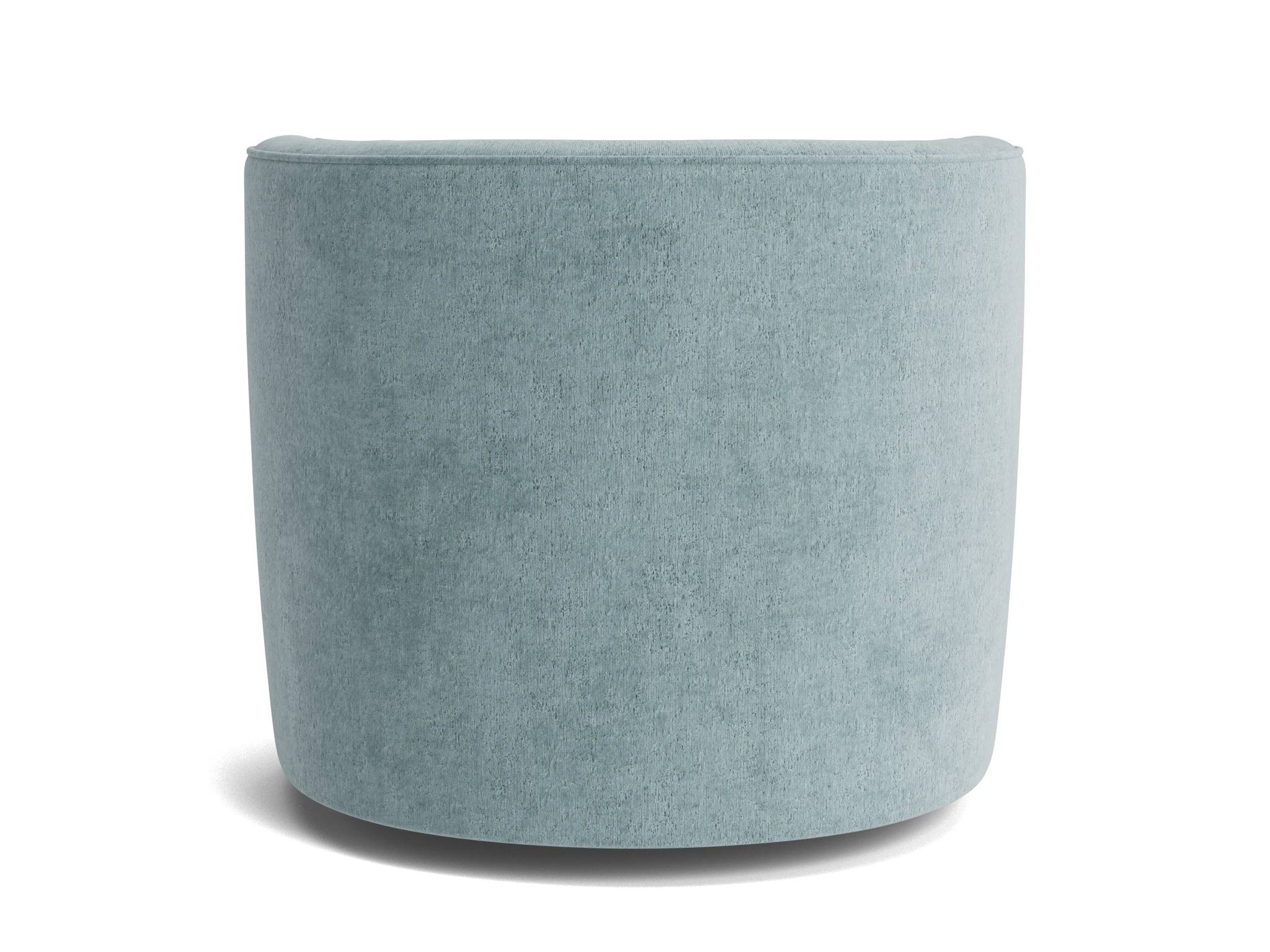 carly swivel chair plush mist