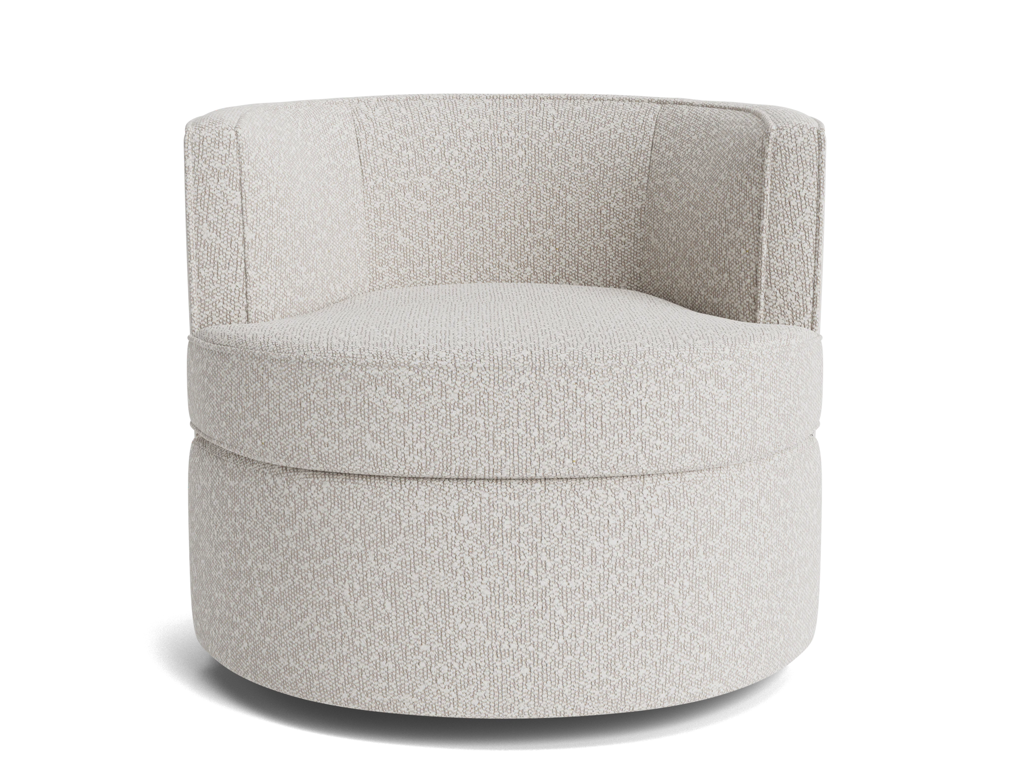 carly swivel chair bloke cotton