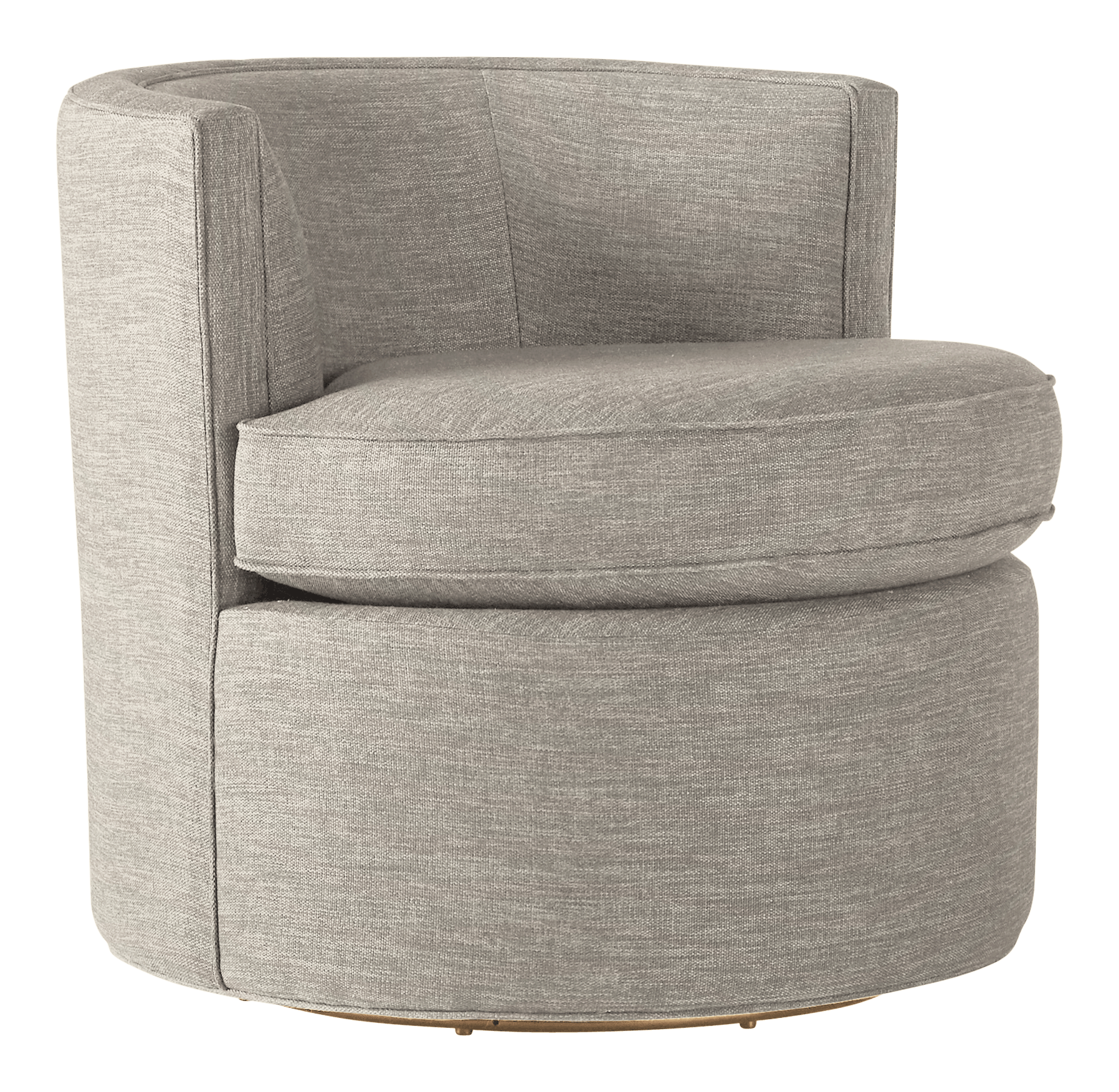 carly swivel chair bloke cotton