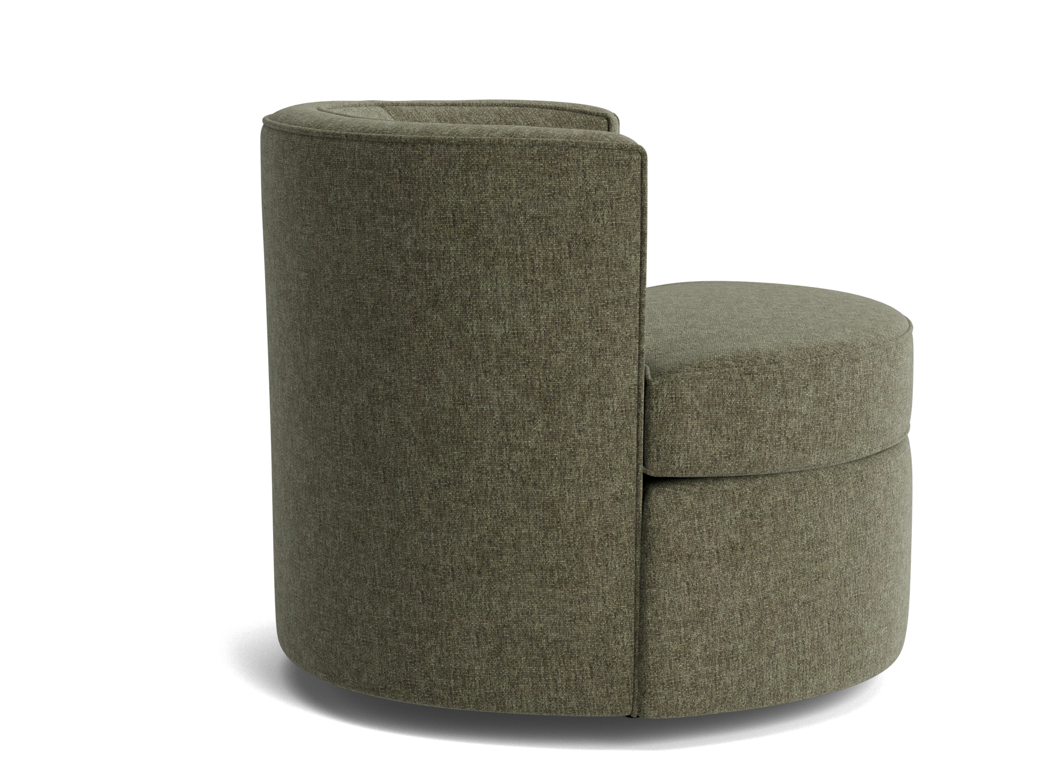 carly swivel chair kenley spruce