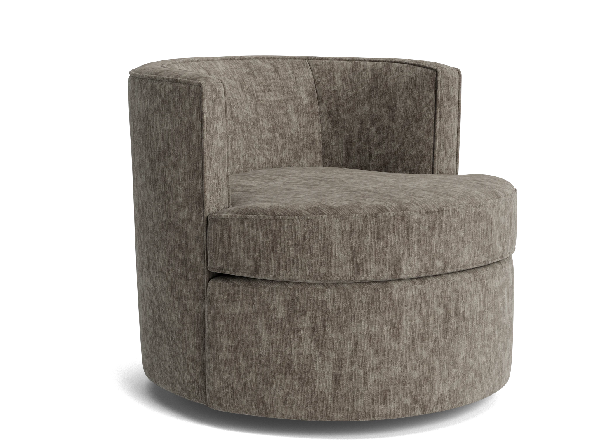 carly swivel chair crave mocha latte