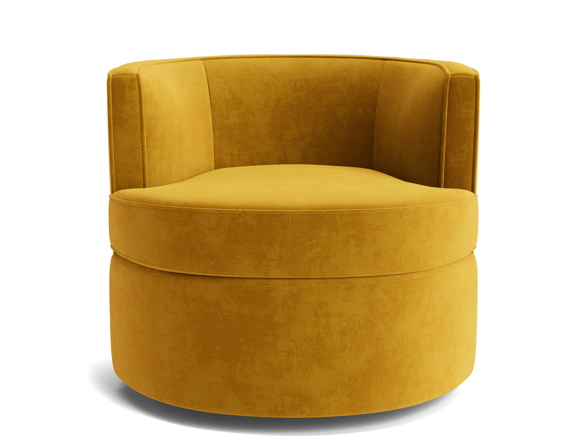 carly swivel chair harper amber gold