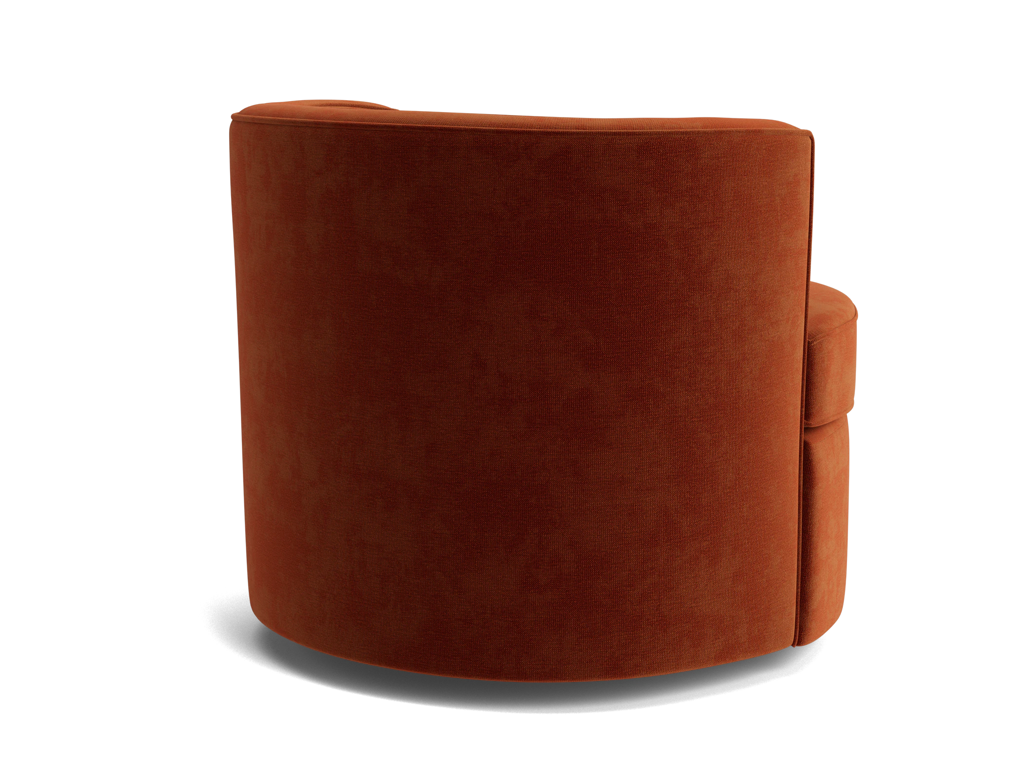 carly swivel chair harper cinnamon