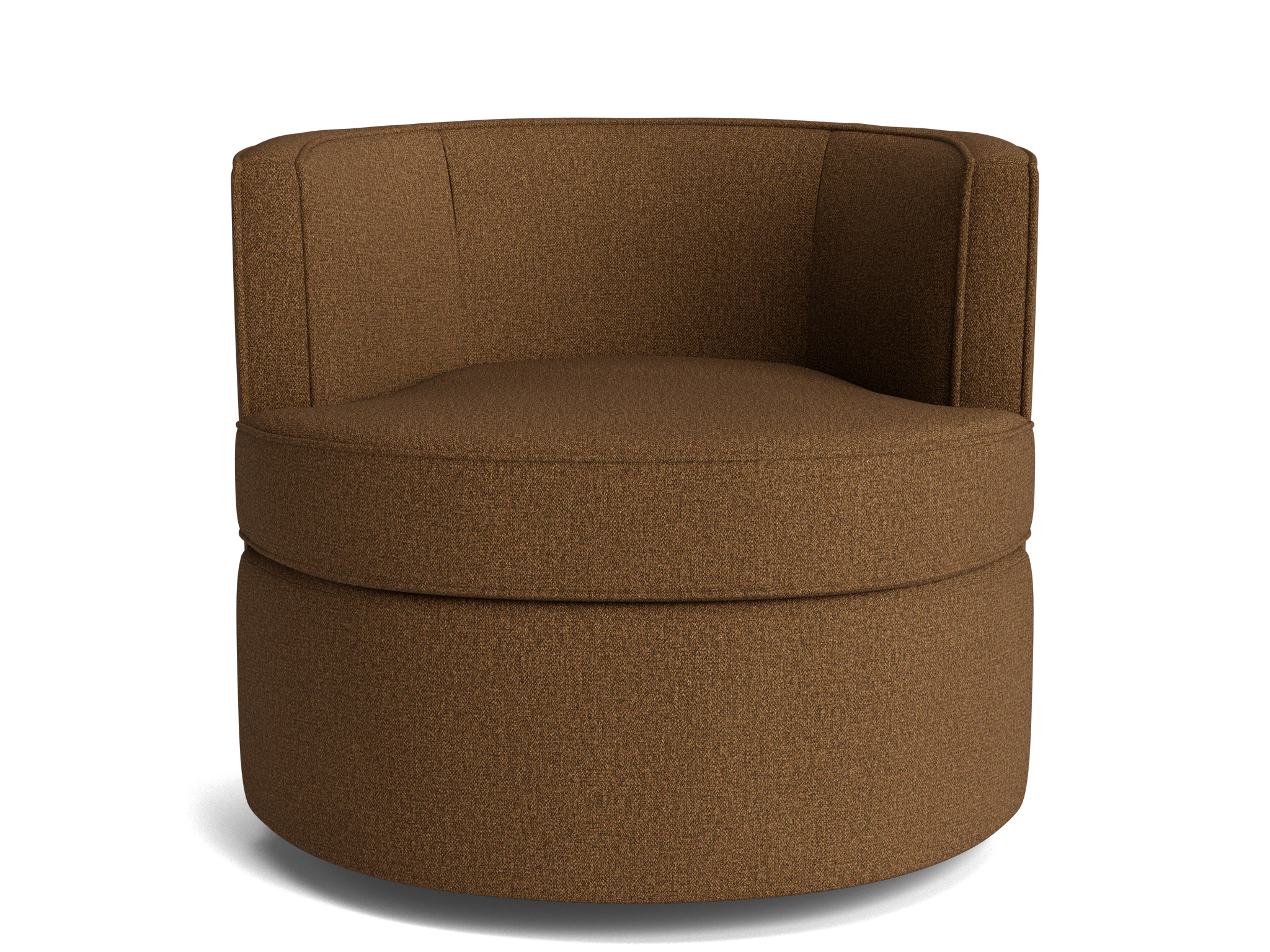carly swivel chair faithful mocha