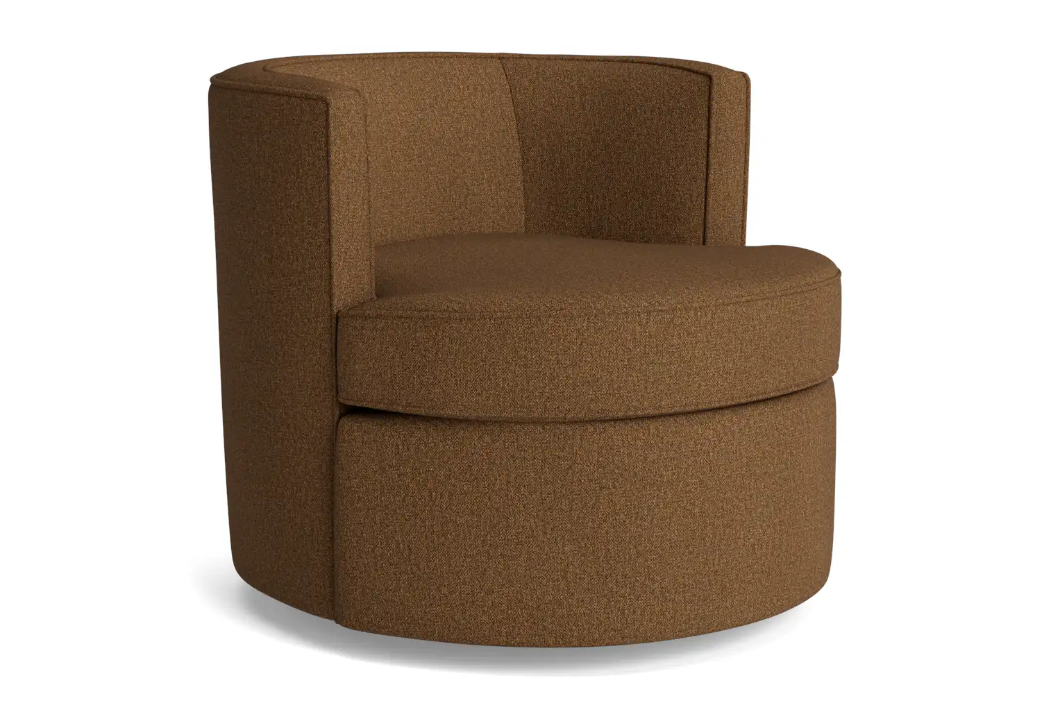 carly swivel chair faithful mocha