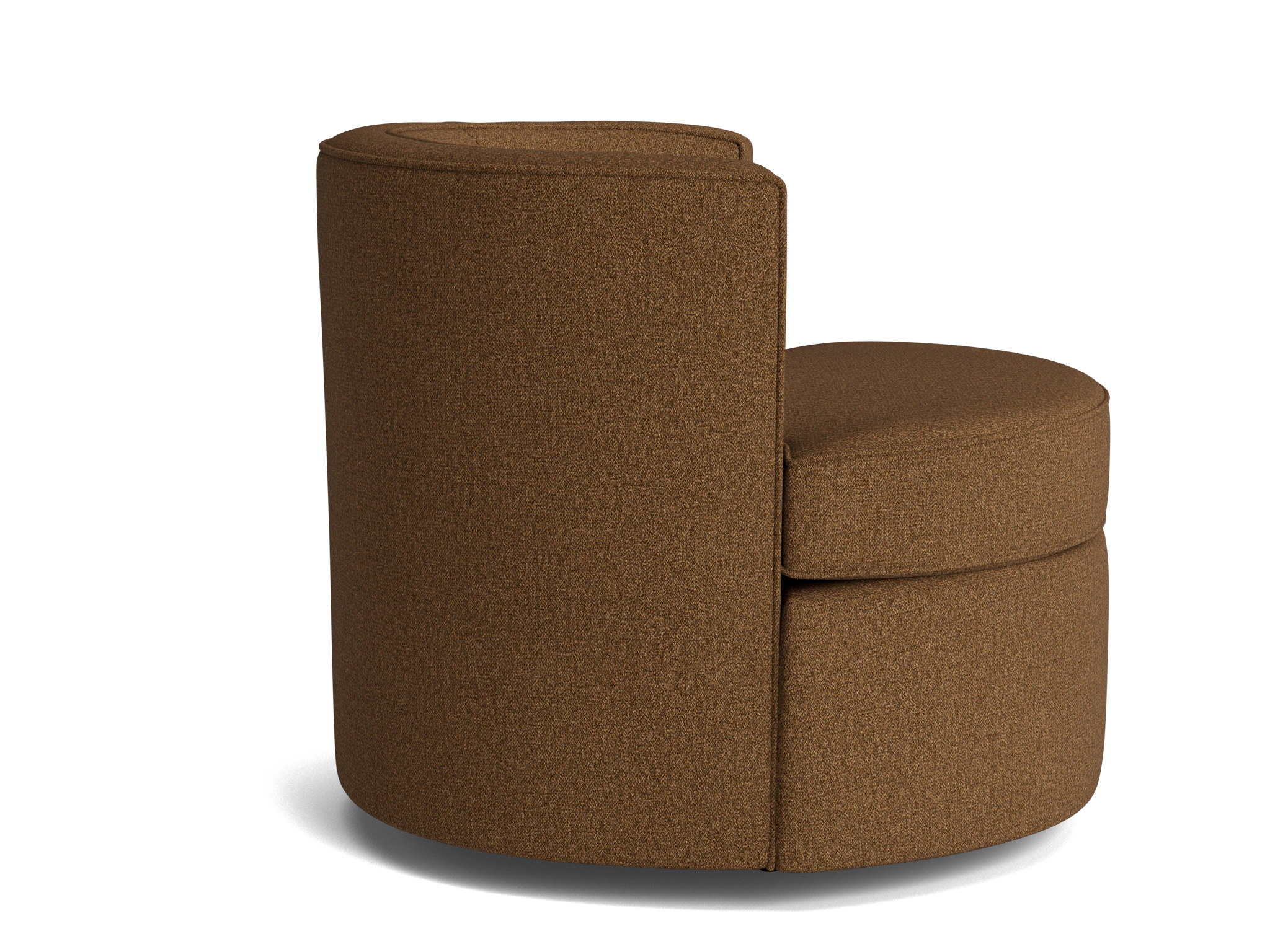 carly swivel chair faithful mocha
