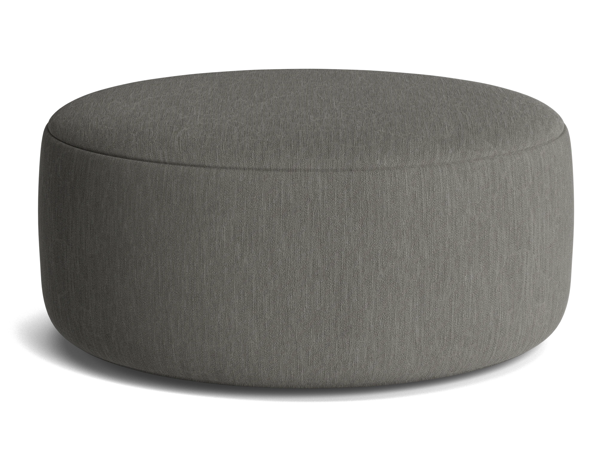 hanna ottoman bentley pewter