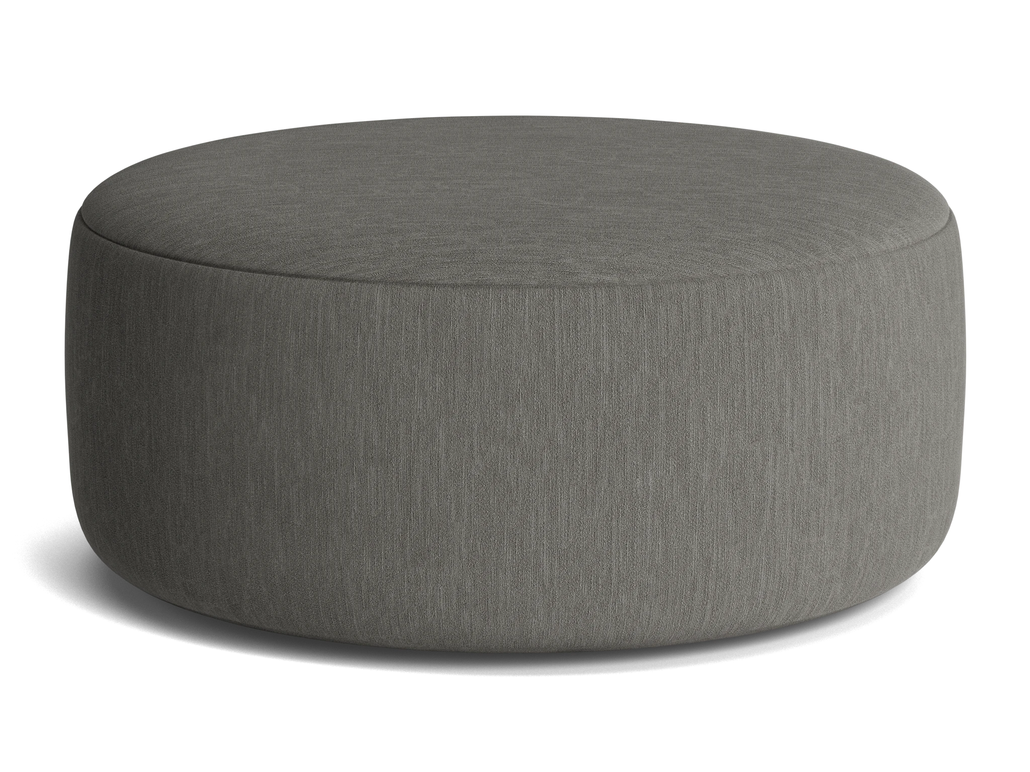 hanna ottoman bentley pewter