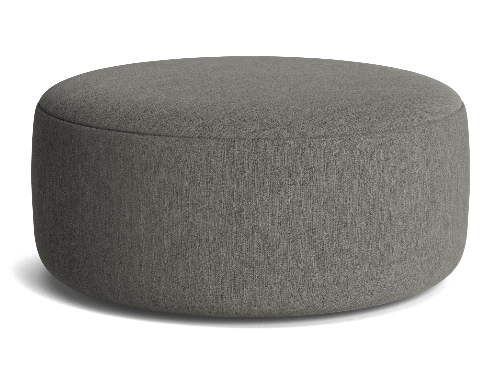 hanna ottoman bentley pewter