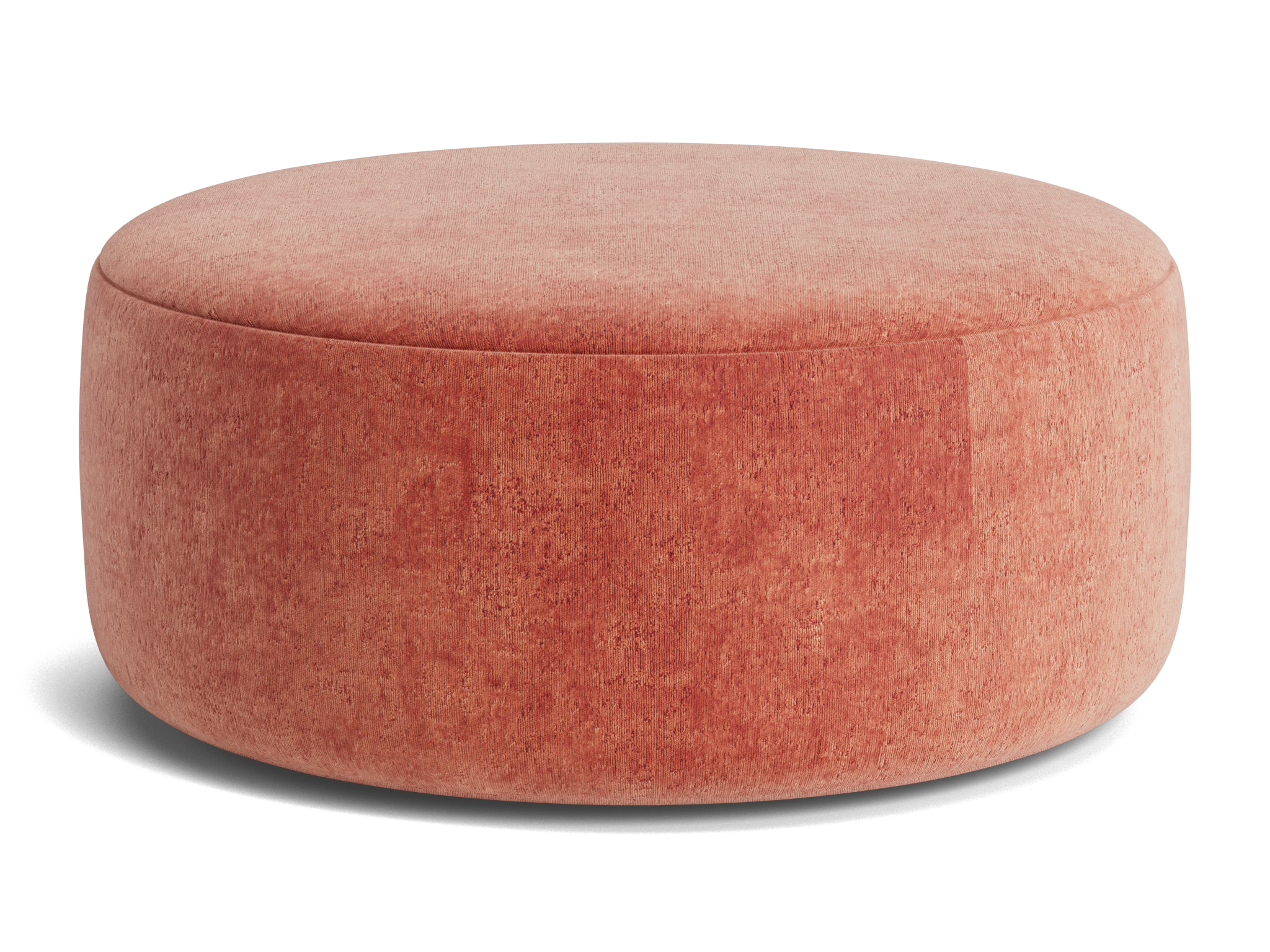 hanna ottoman plush terra rose