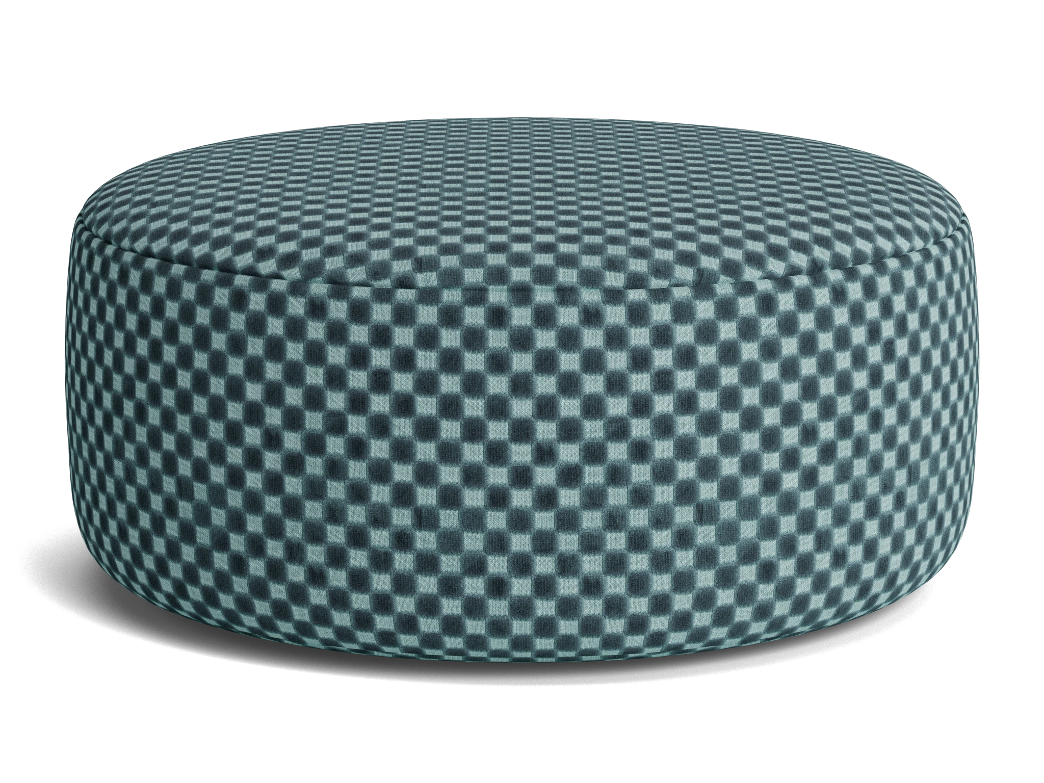 hanna ottoman checker pantone tapestry