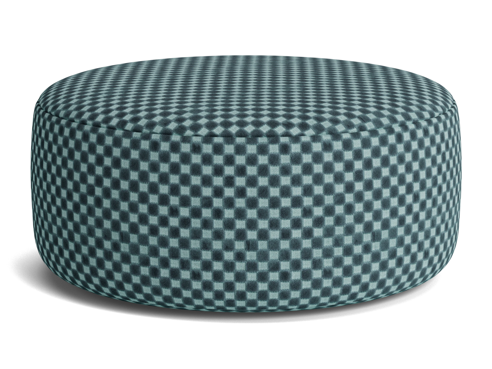 hanna ottoman checker pantone tapestry