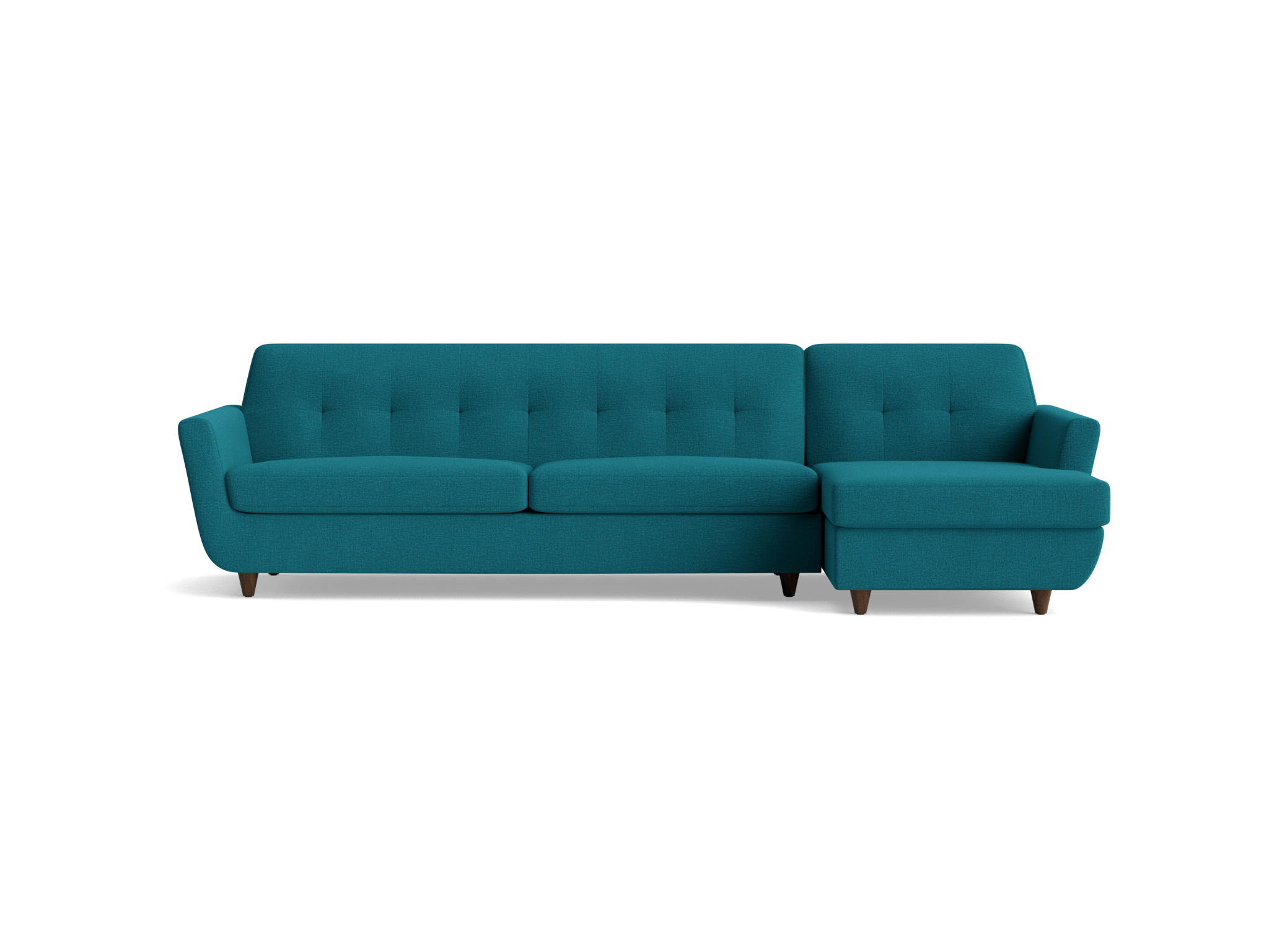 hughes sleeper sectional key largo zenith teal