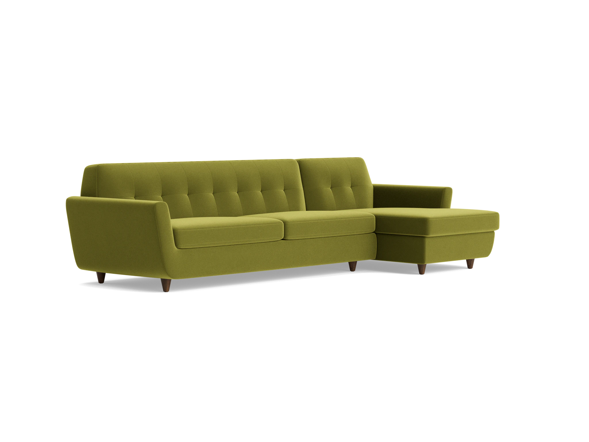 hughes sleeper sectional royale apple