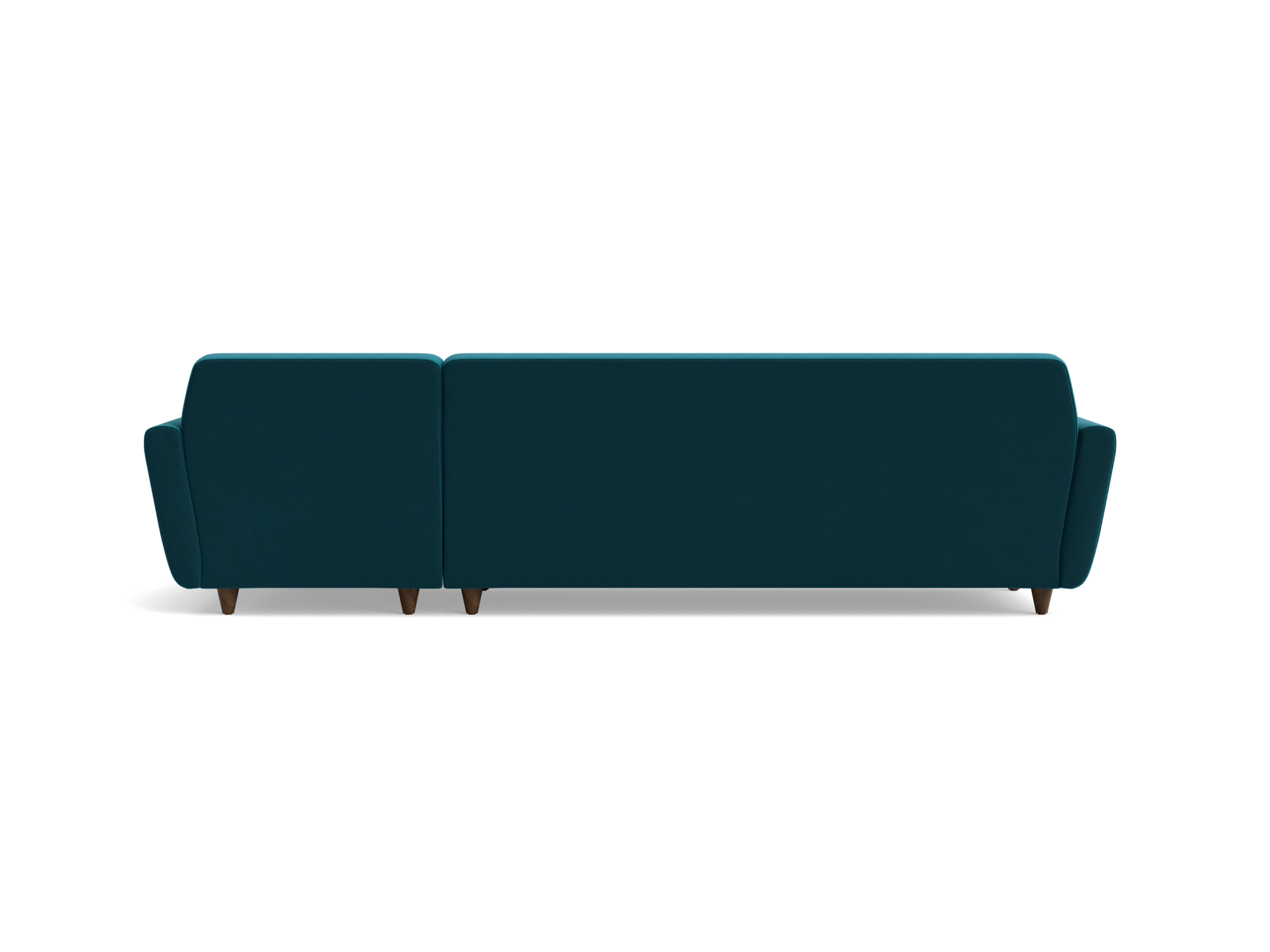 hughes sleeper sectional royale peacock