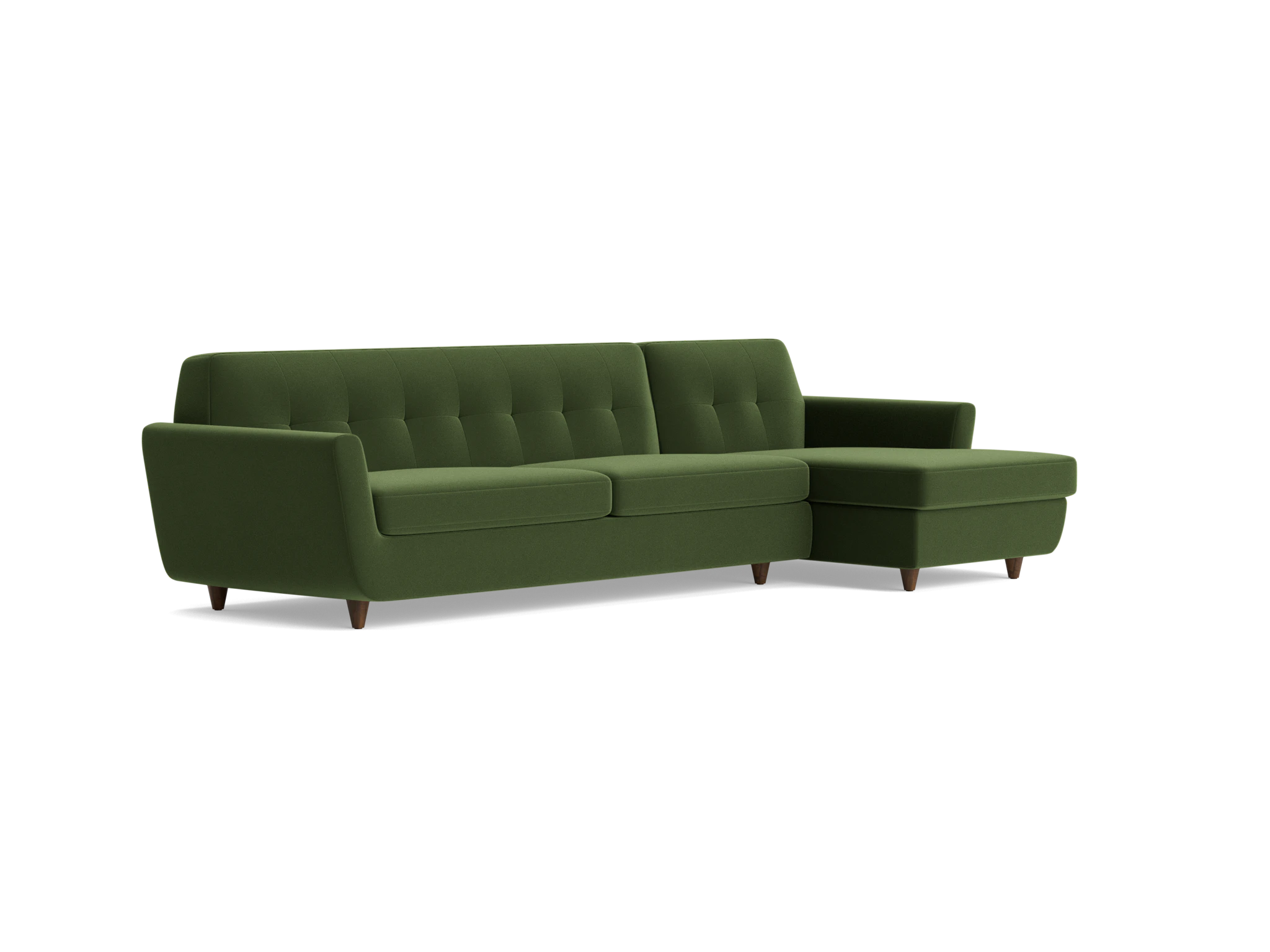 hughes sleeper sectional royale forest