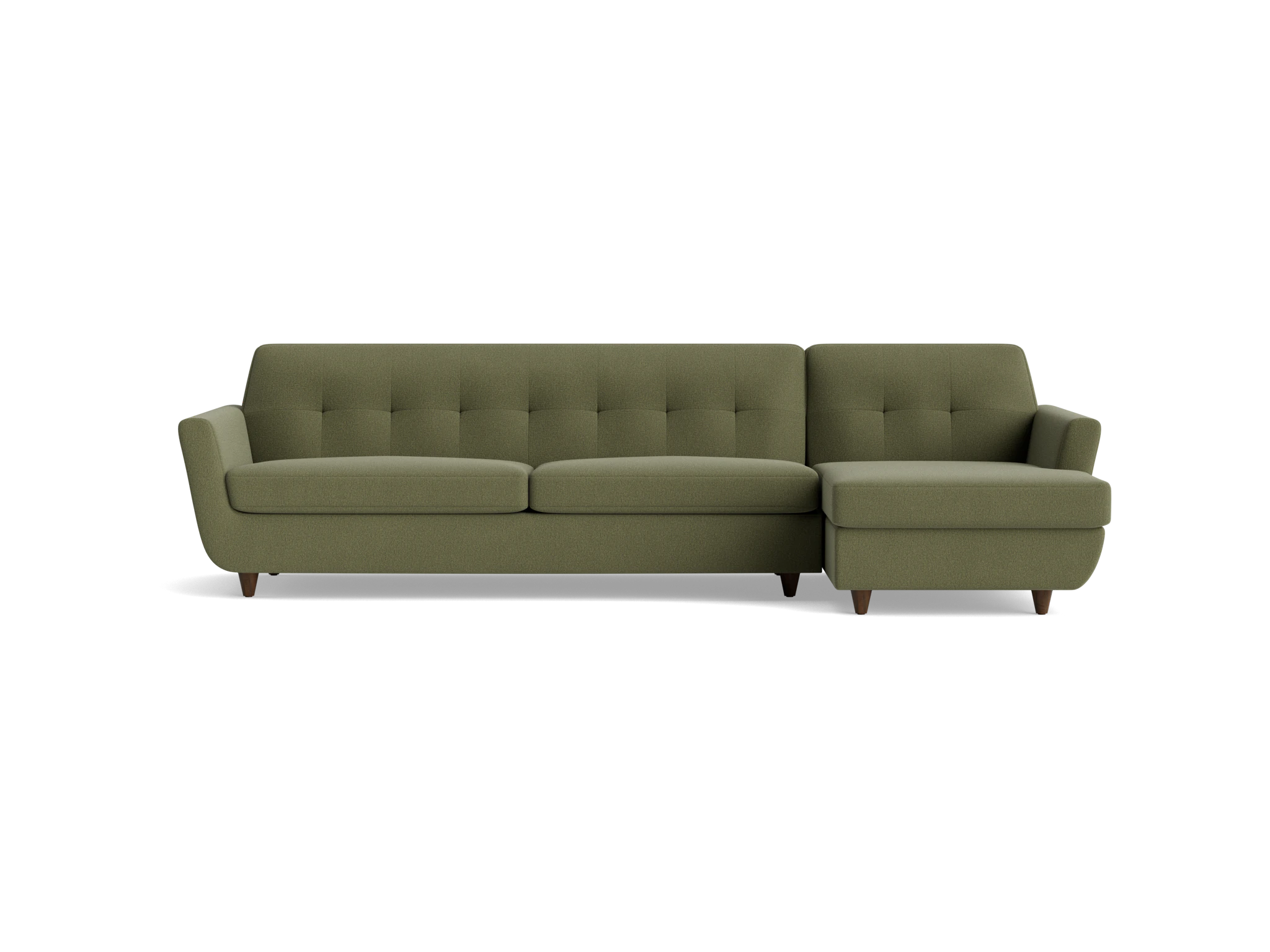 hughes sleeper sectional faithful olive
